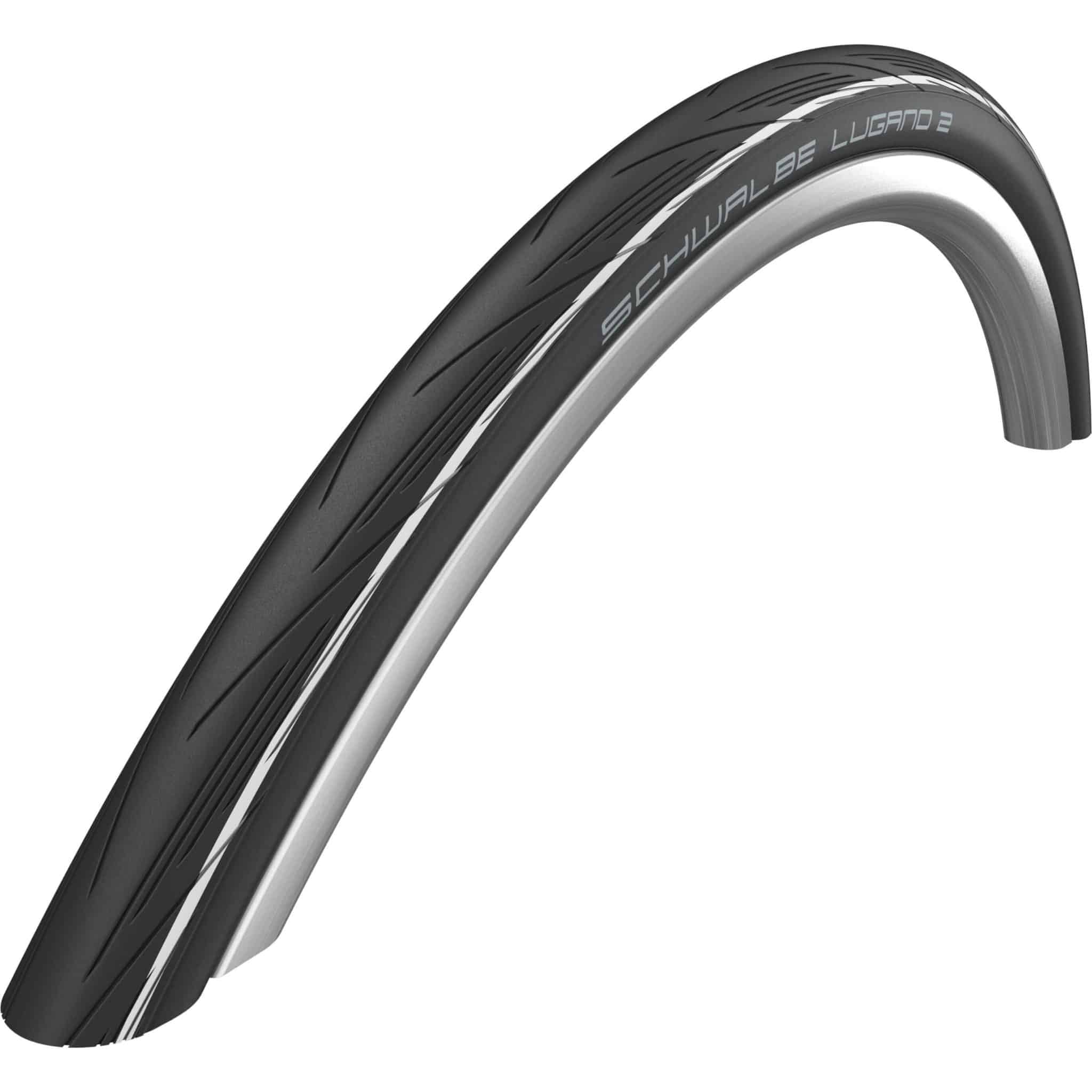 Schwalbe buitenband 700x25 Lugano II zwart/wt