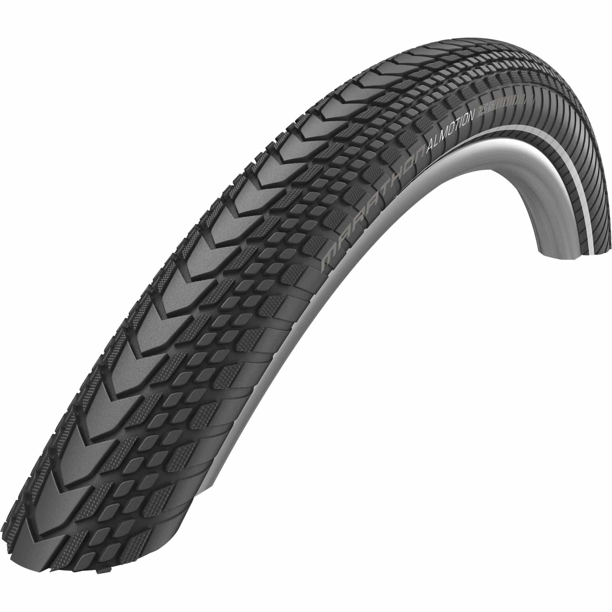 Schwalbe buitenband Marathon Almotion Evo R-Guard 28 x 1.50 zwart reflectie