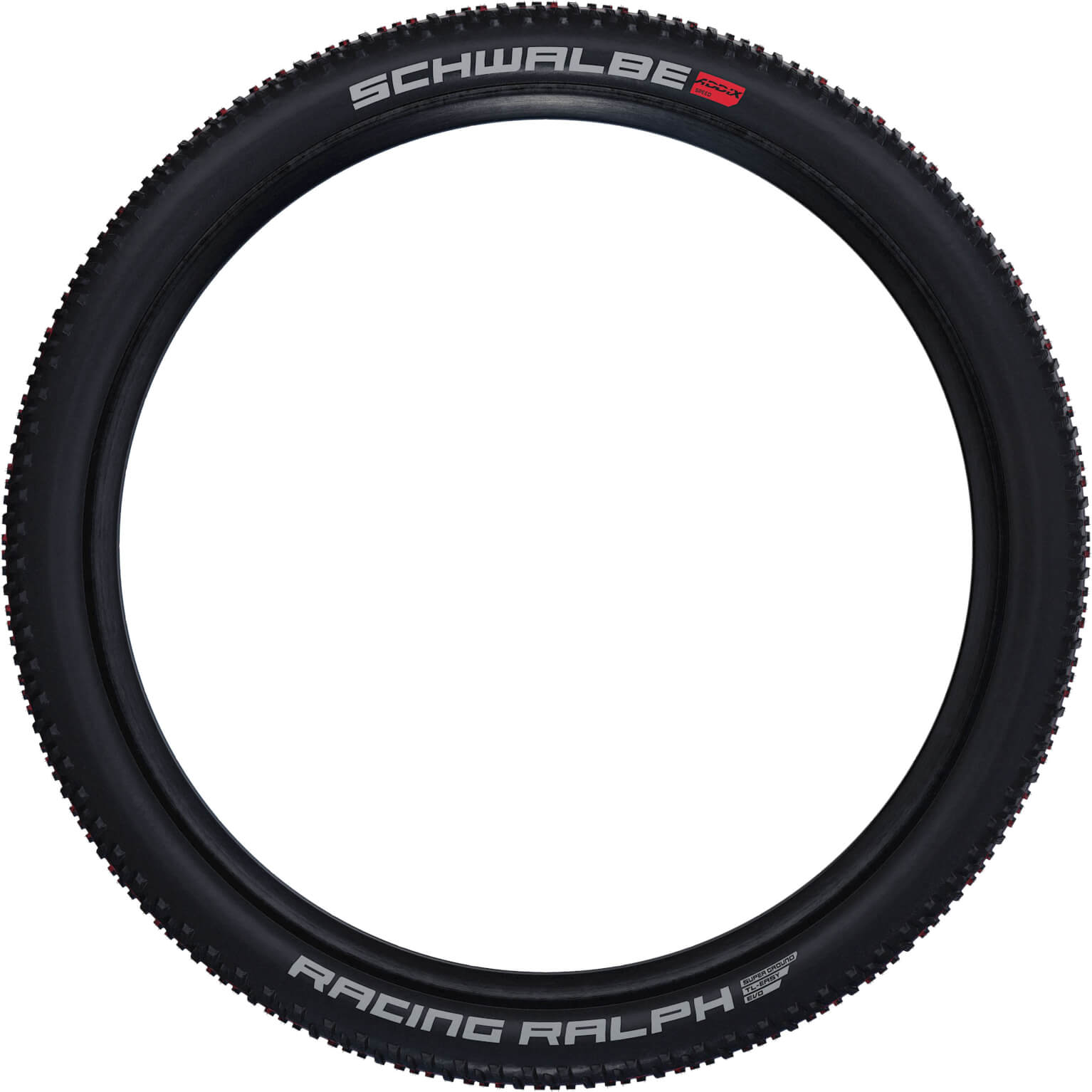Schwalbe buitenband Racing Ralph Evo SuperGround 26 x 2.25 zwart vouw