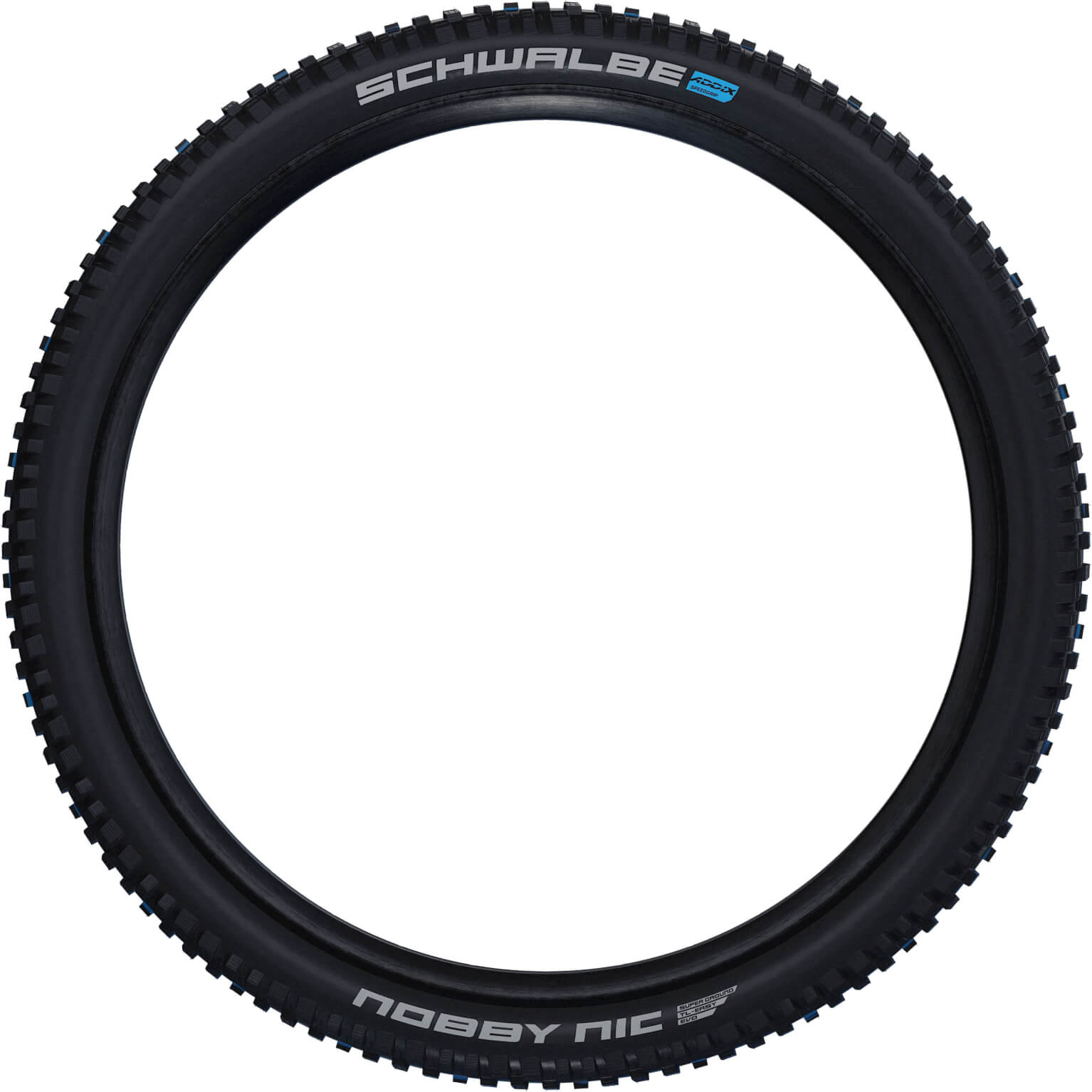 Schwalbe buitenband Nobby Nic Evo SuperTrail 27.5 x 2.60 zwart vouw