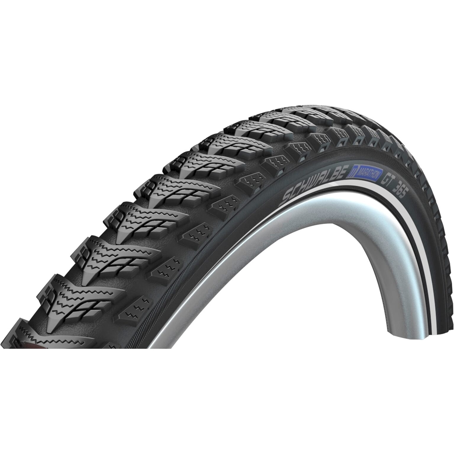 Schwalbe buitenband Marathon GT 365 Perf G-Guard 28 x 1.40 zwart reflectie