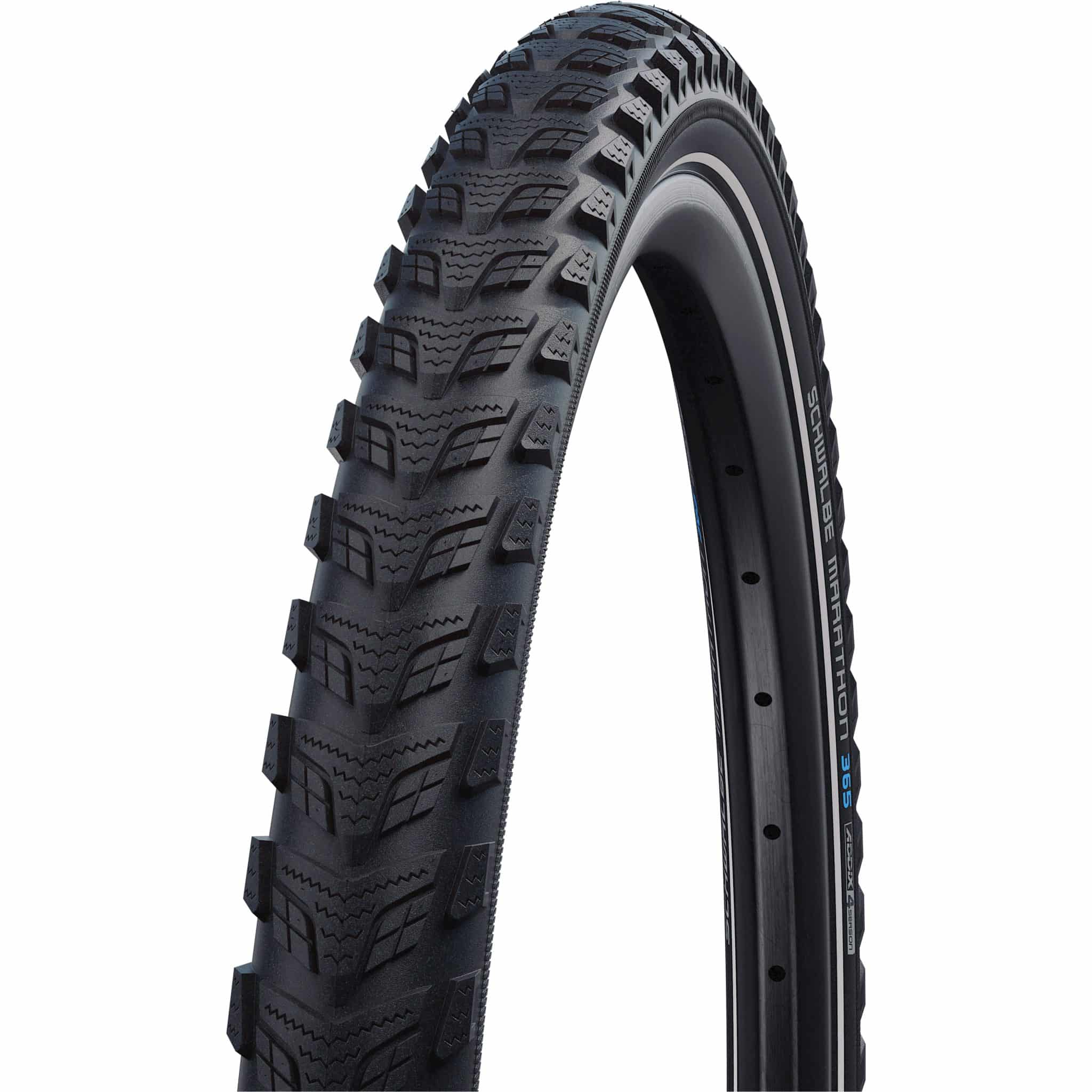 Schwalbe buitenband Marathon 365 Perf G-G 26 x 2.00 zwart reflectie