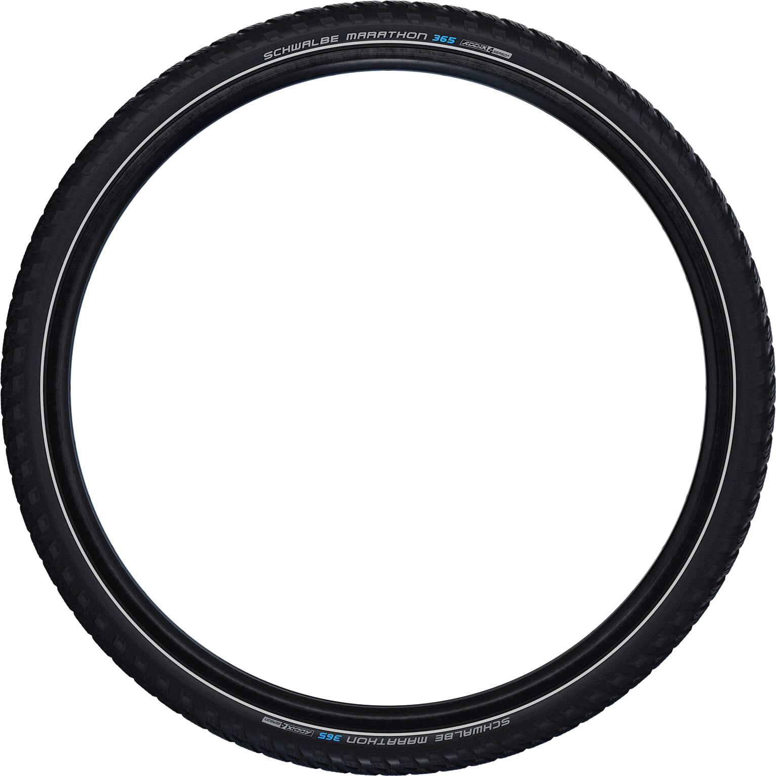 Schwalbe buitenband Marathon 365 Perf G-G 28 x 1.50 zwart reflectie