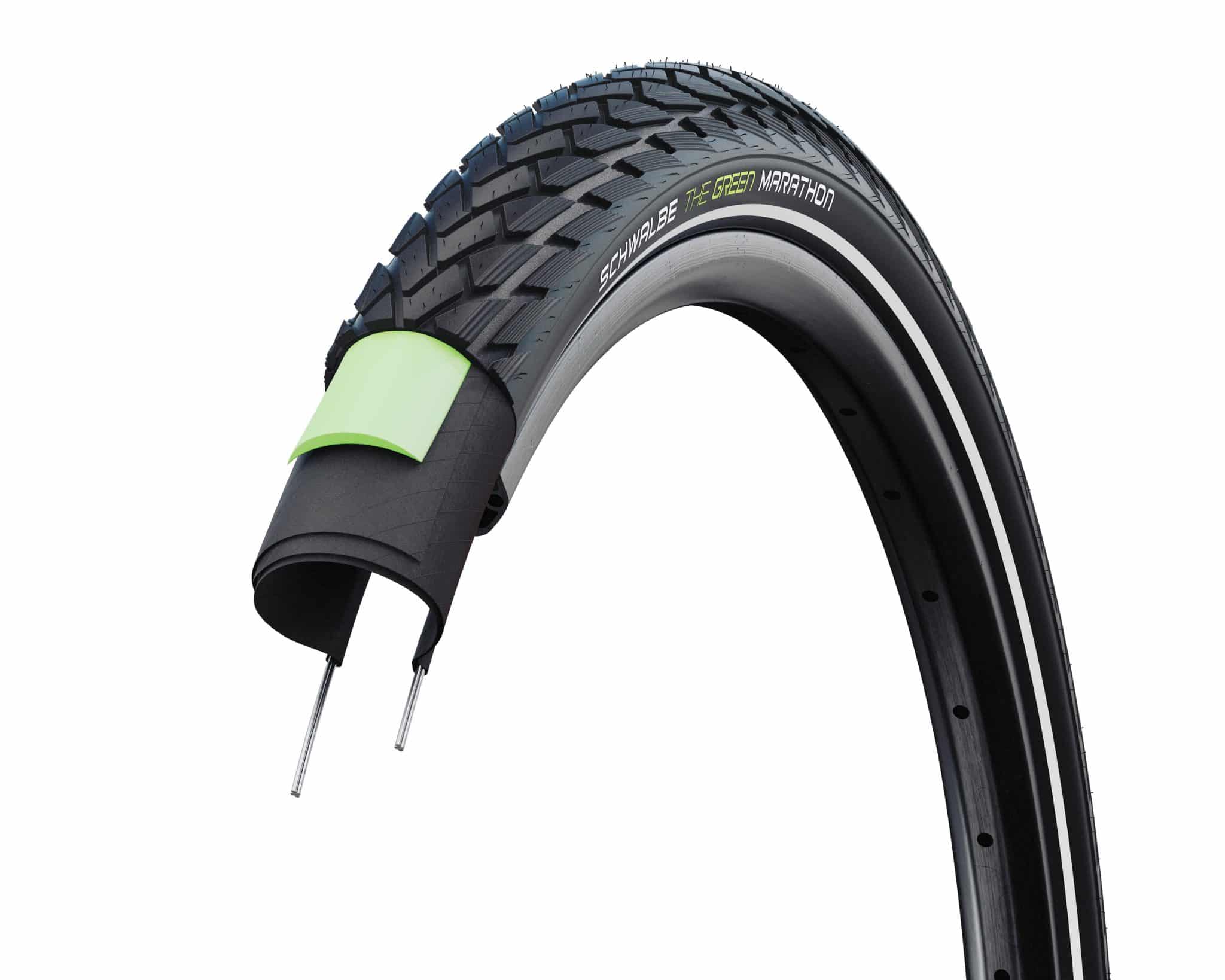 Schwalbe buitenband Marathon Perf G-Guard 28 x 1.10 zwart reflectie