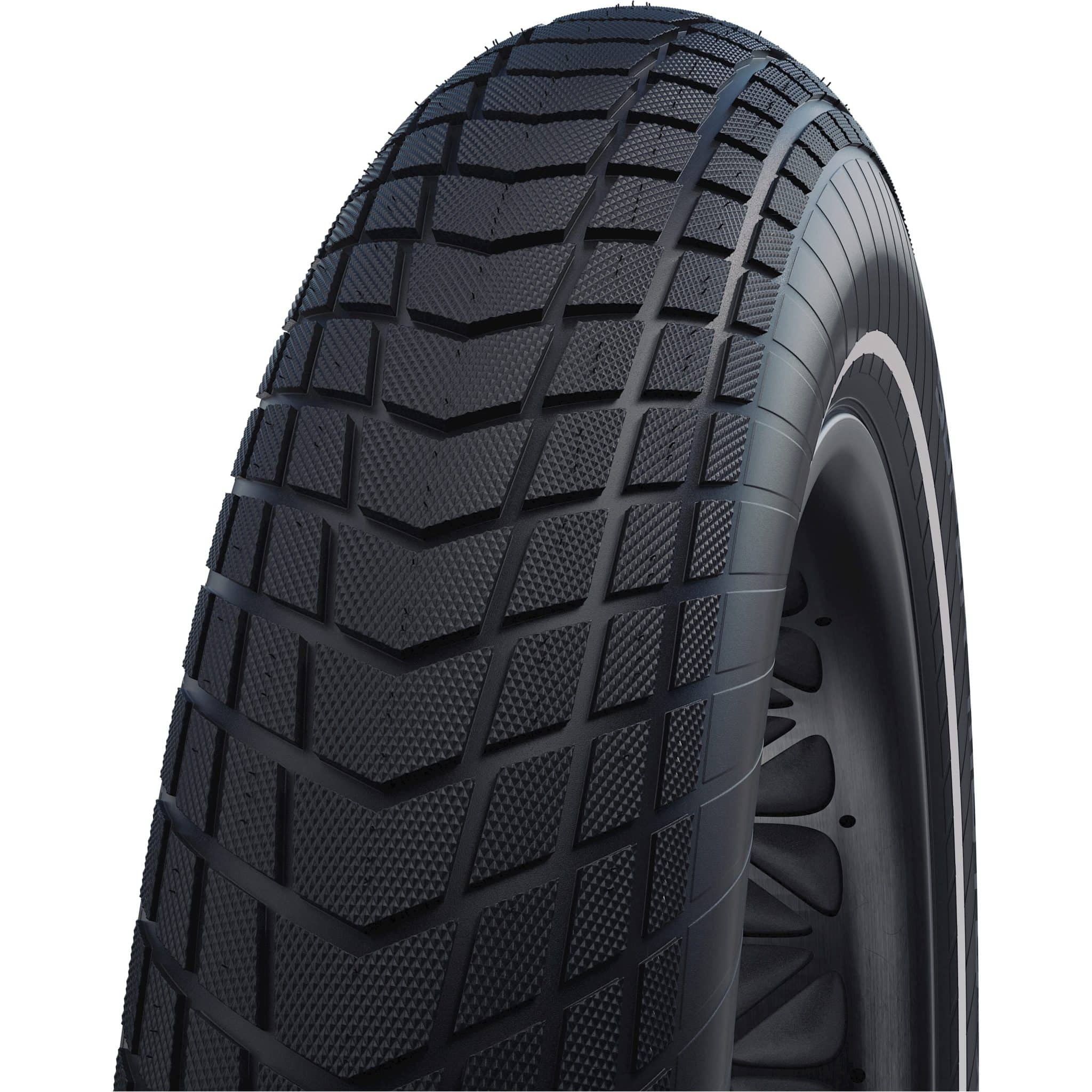 Schwalbe Buitenband Fatbike Super Moto-X Perf 20 x 4.00 - zwart - reflectie