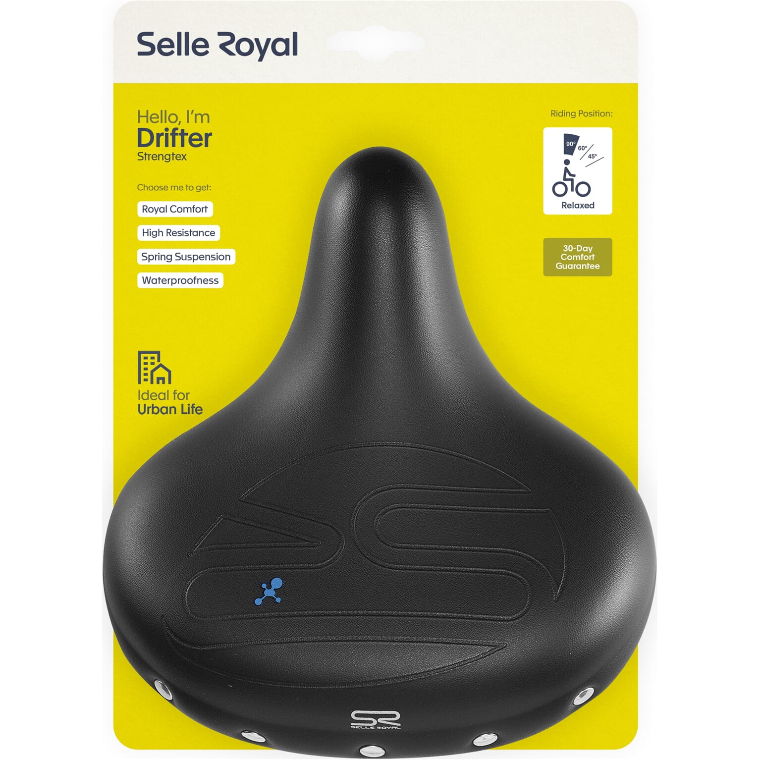 Selle Royal zadel Drifter Strengtex 5111 zwart
