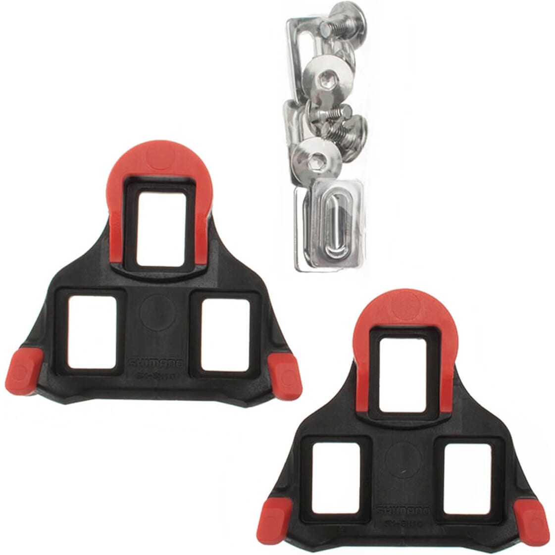 Shimano schoenplaatjes SM-SH10 SPD-SL rood