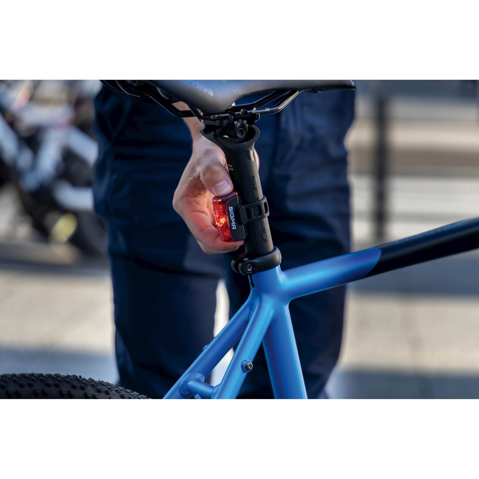 Sigma achterlicht Infinity usb zadelpen