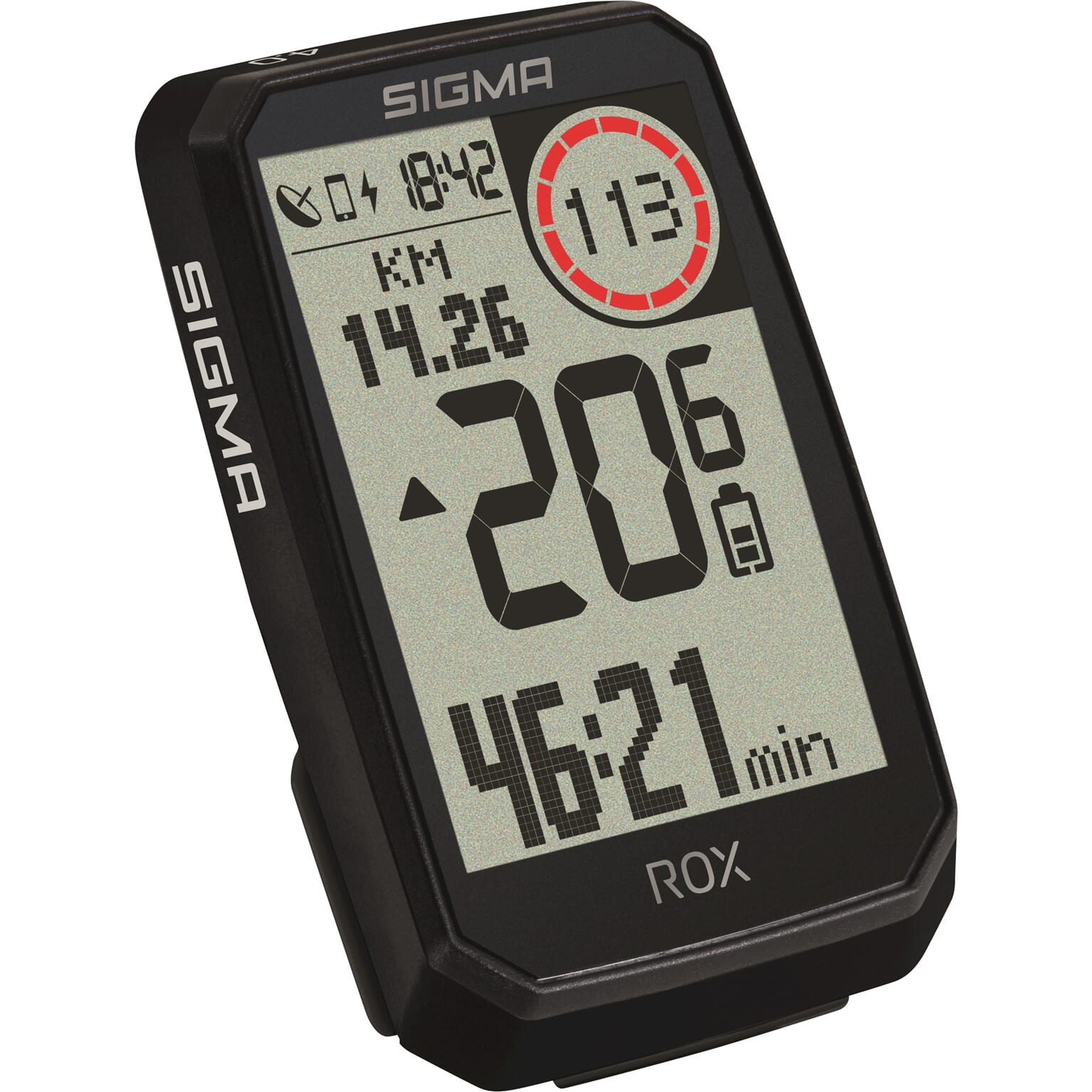 Sigma fietscomputer ROX 4.0 Endurance GPS top mount