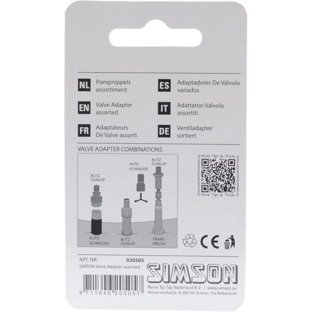 Simson verloopnippels assorti (3)