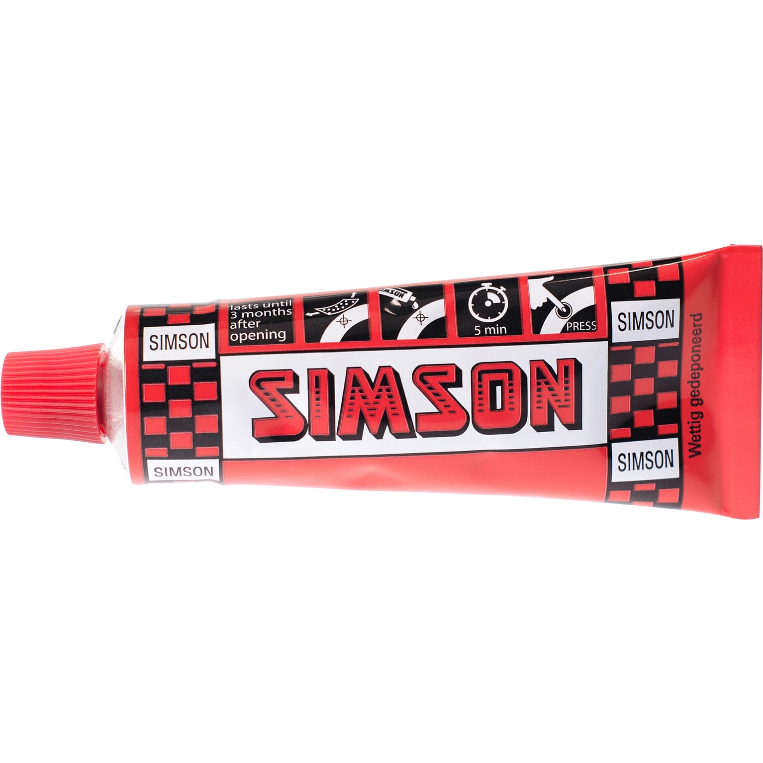 Simson solutie 30ml op kaart