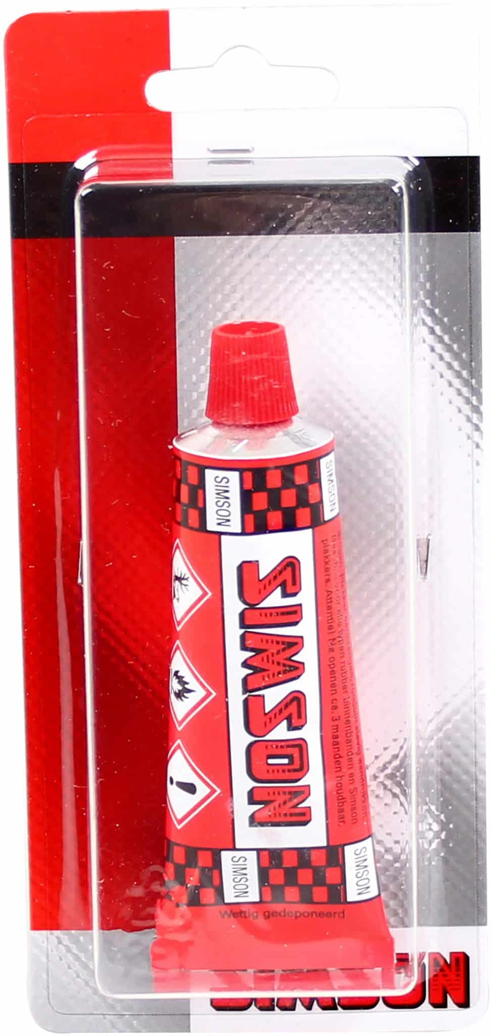 Simson solutie 30ml op kaart