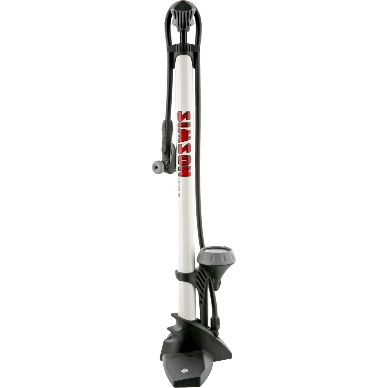 Simson pomp met manometer