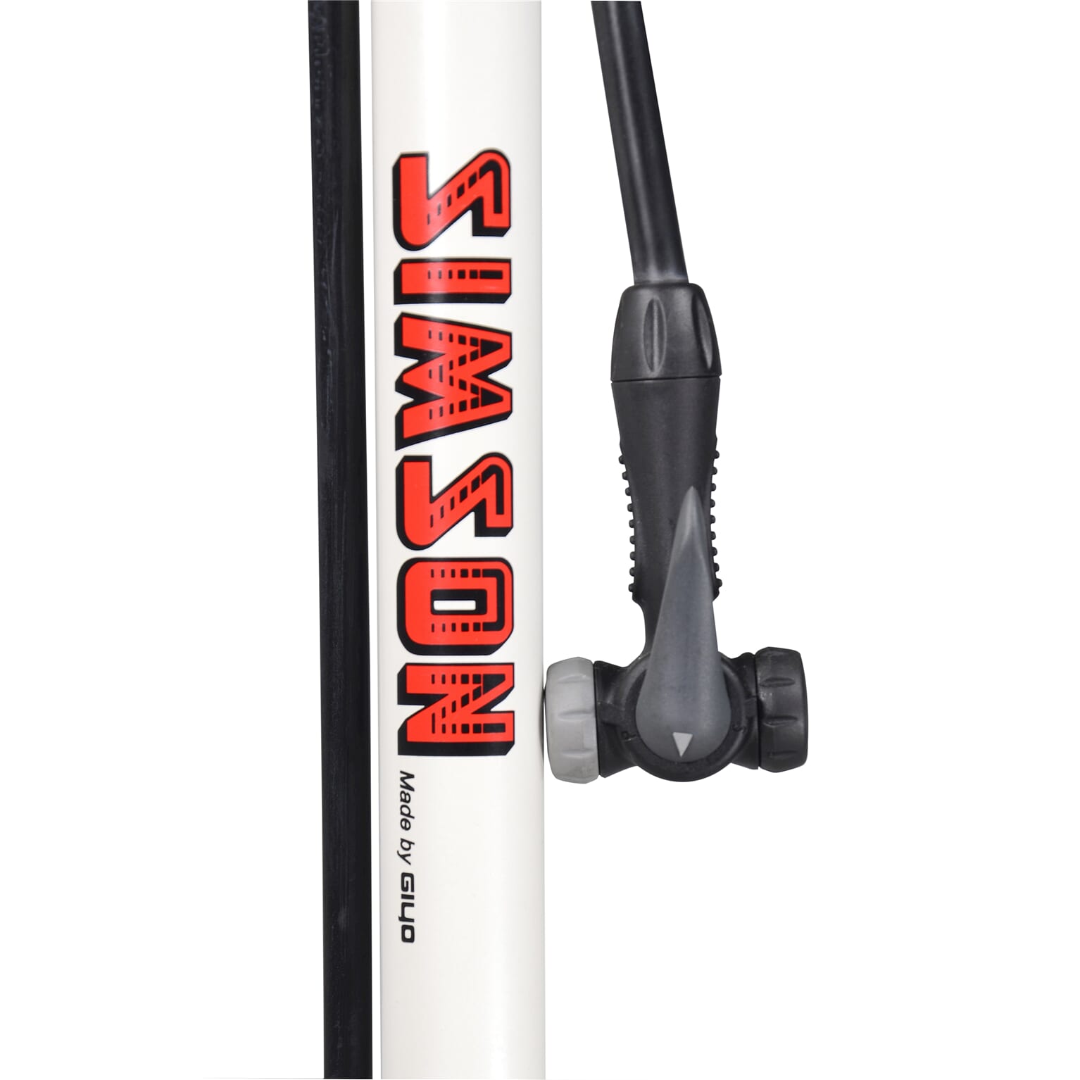 Simson pomp met manometer