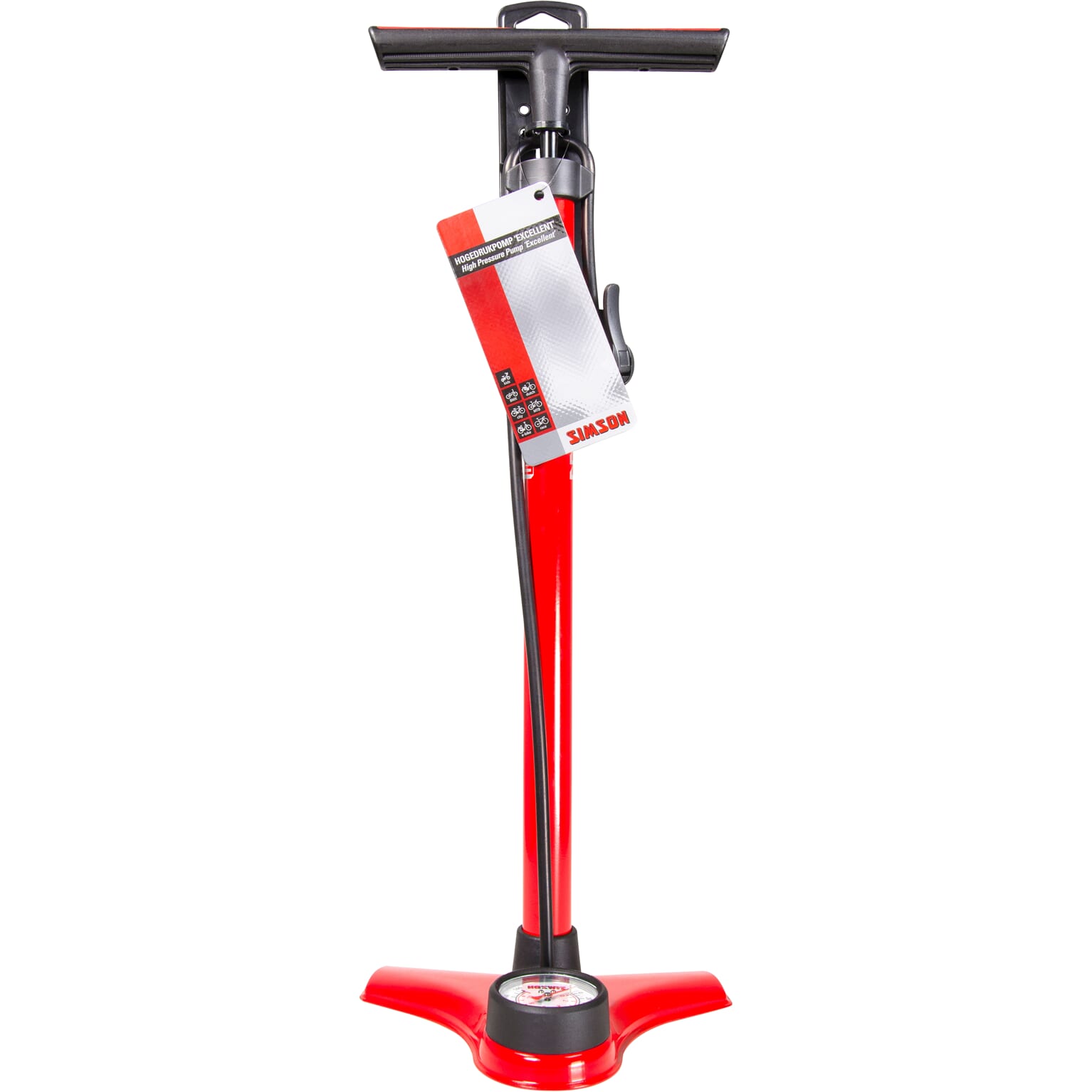 Simson hogedrukpomp Excellent met manometer