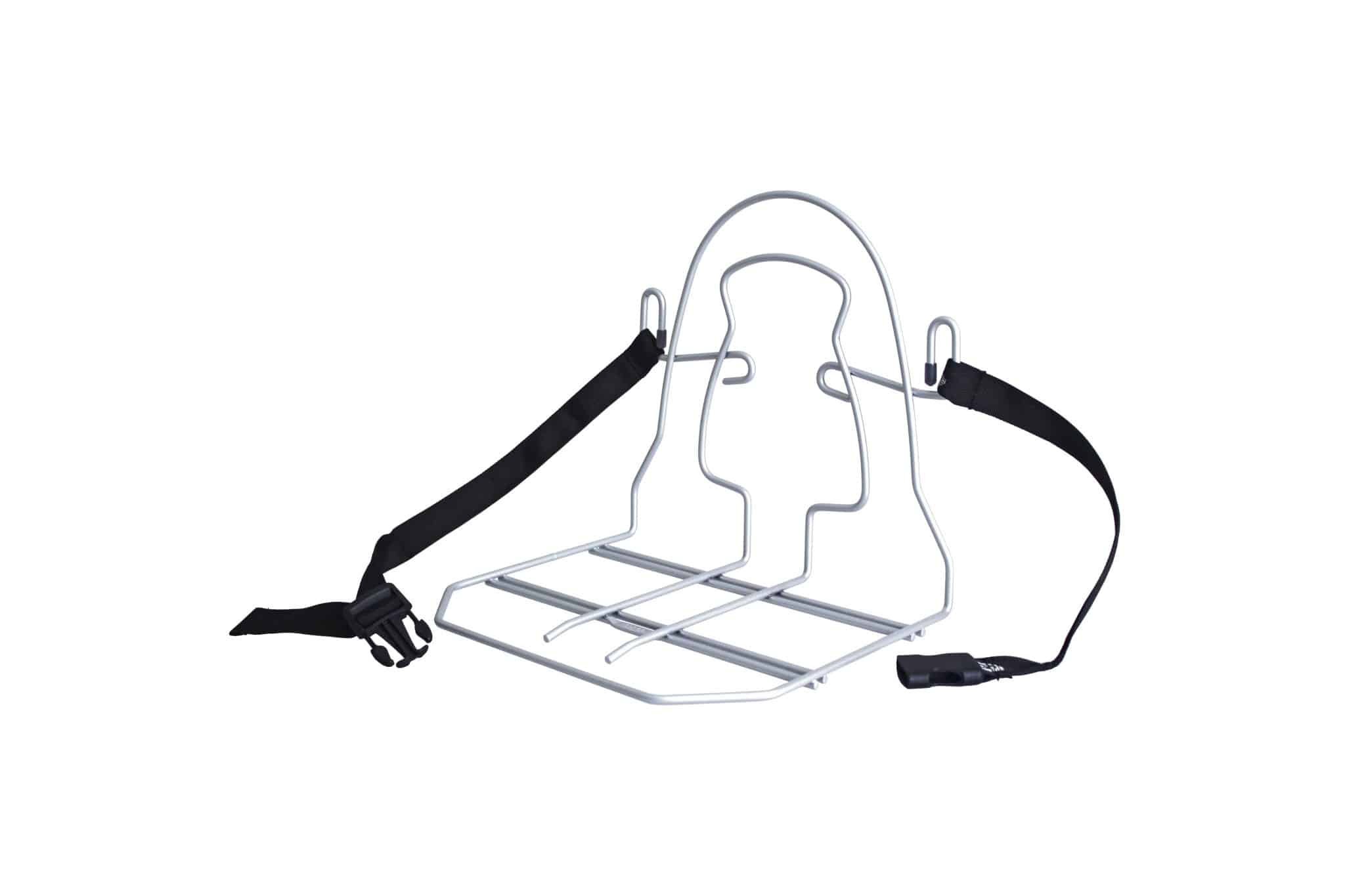 Steco Monkey-Mee (Tasdrager fiets) Zilver