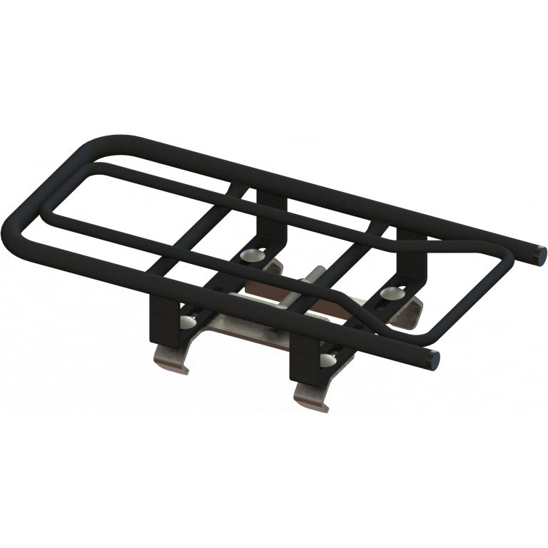 Steco universele opzetdrager e-bike mat zwart