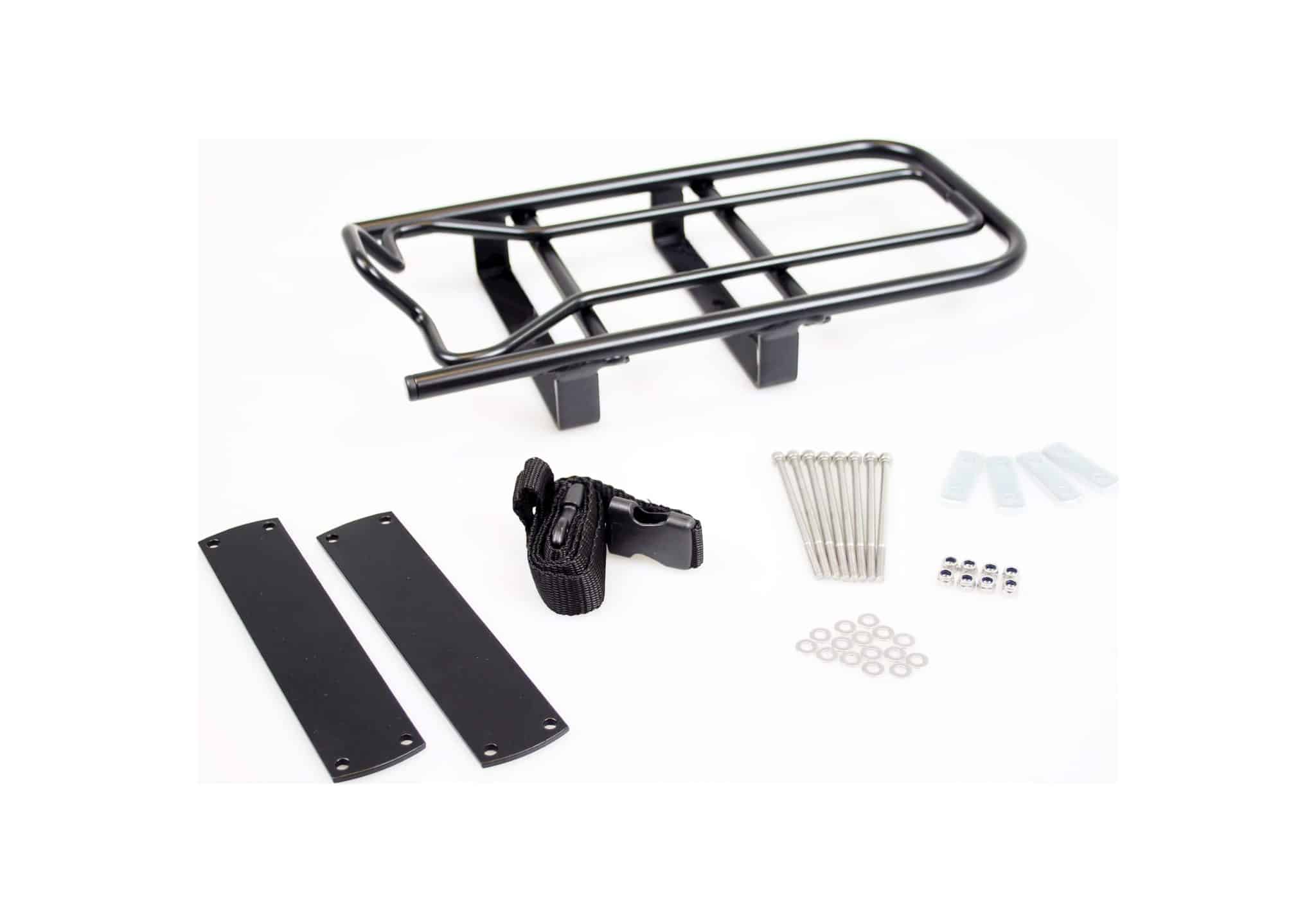 Steco hulpdrager Cortina Ecomo mat zwart