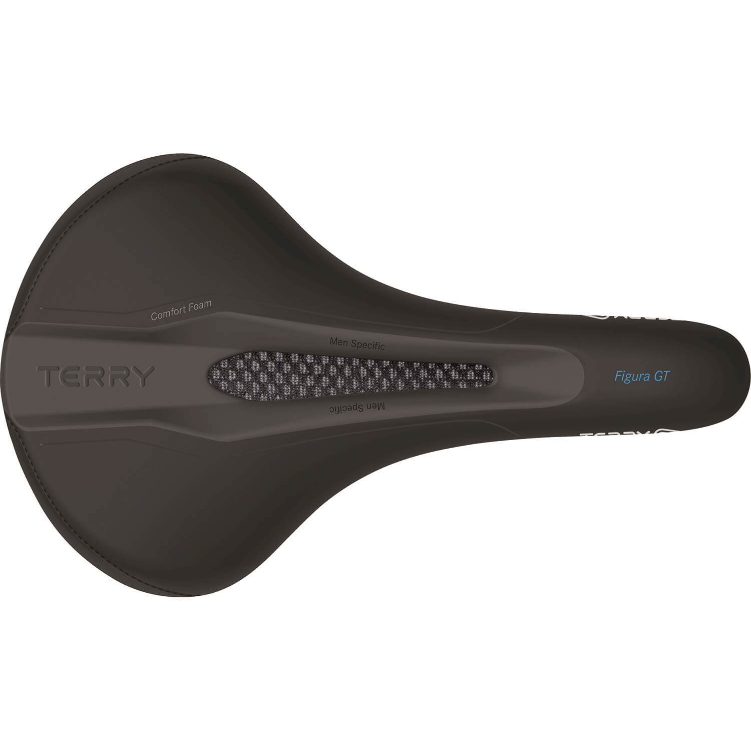 Terry zadel Figura GT heren zwart