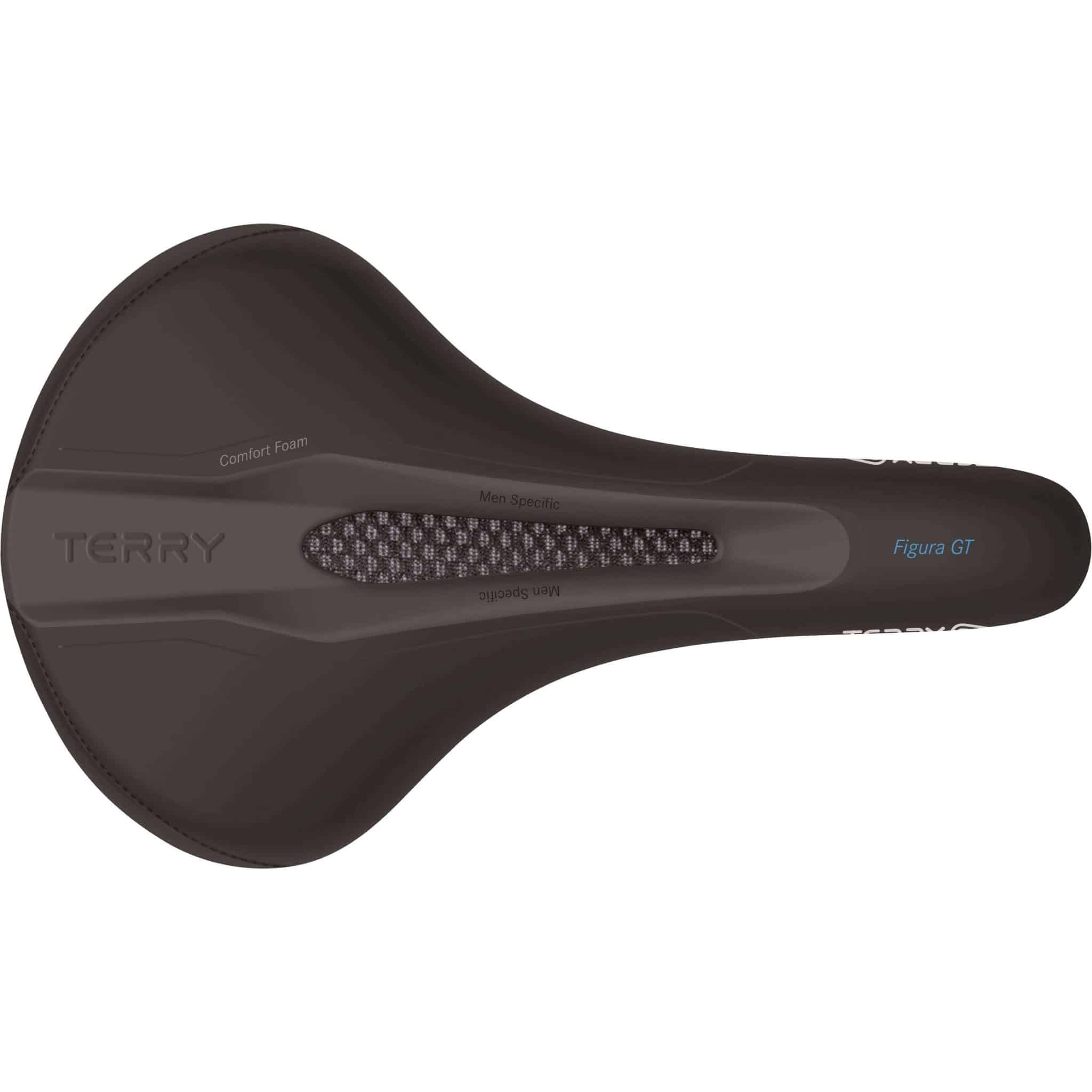 Terry zadel Figura GT heren zwart