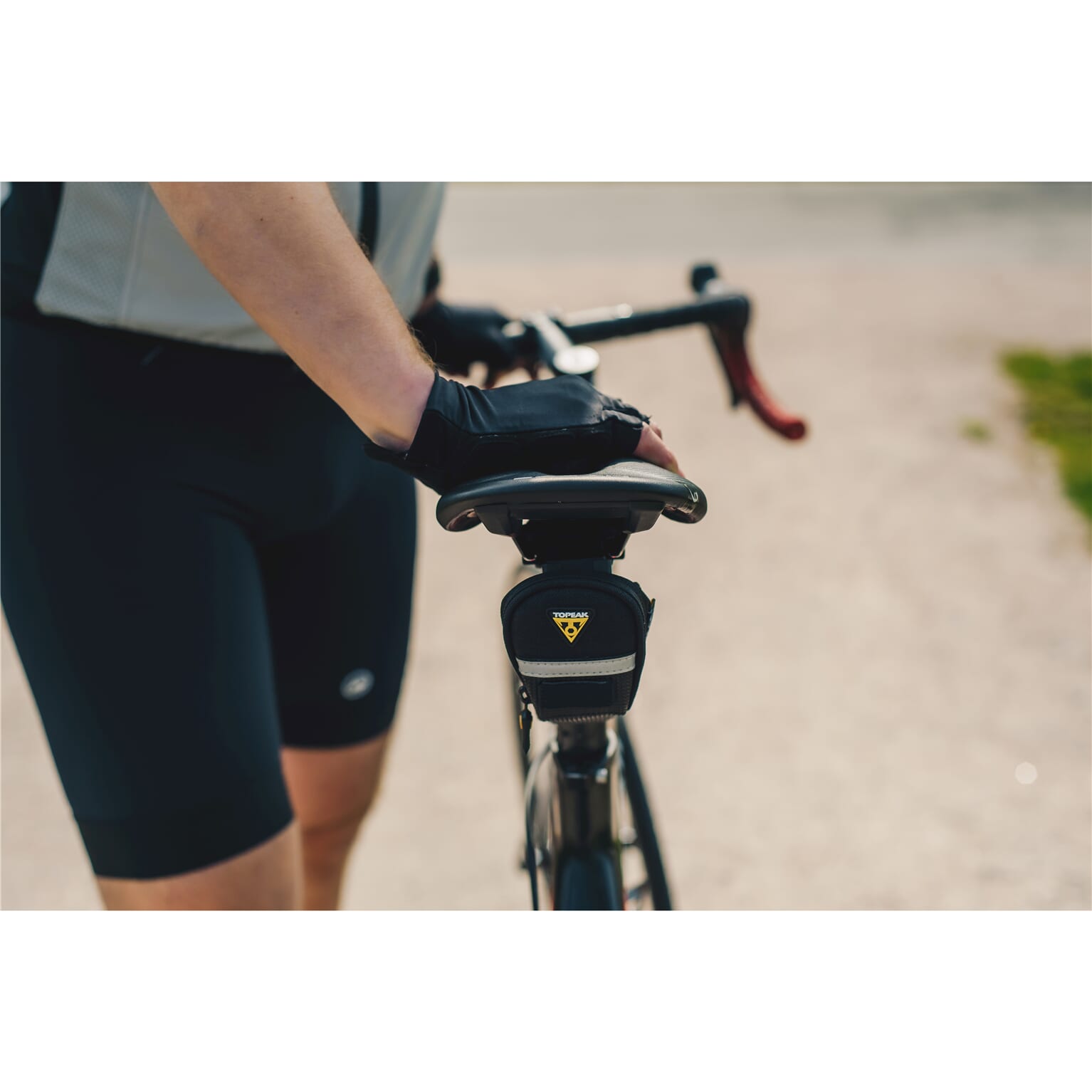 Topeak zadeltas Aero WP XS clip