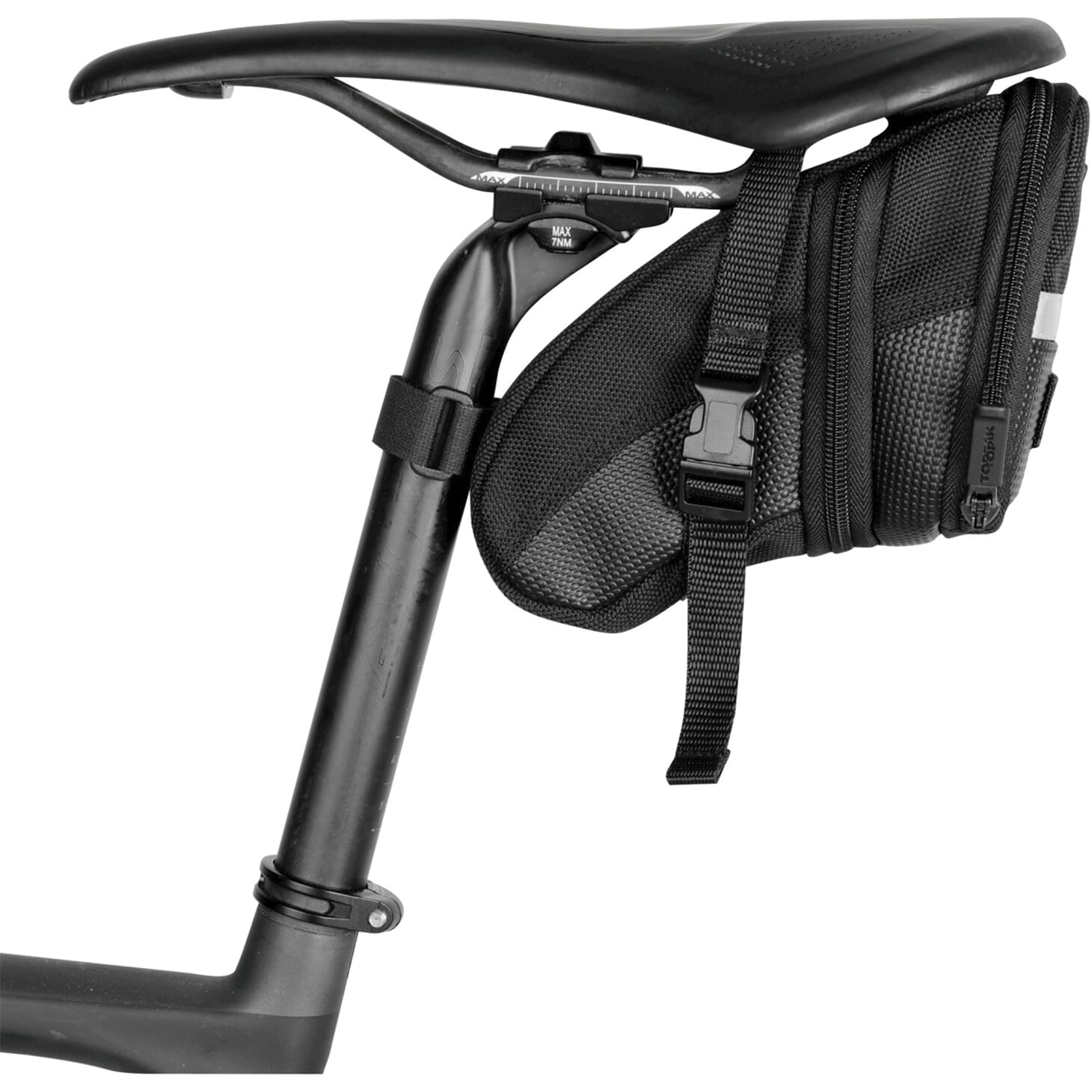 Topeak zadeltas Aero Wedge Pack M strap