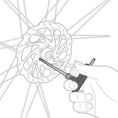 Topeak torx sleutel T25 DuoTorx