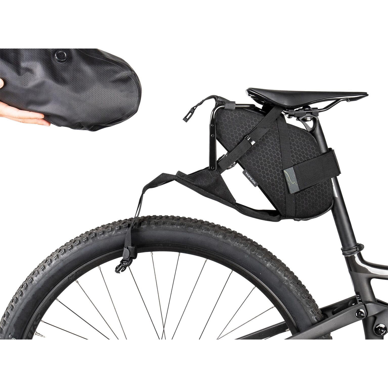 Topeak zadeltas Backloader X 10L zwart