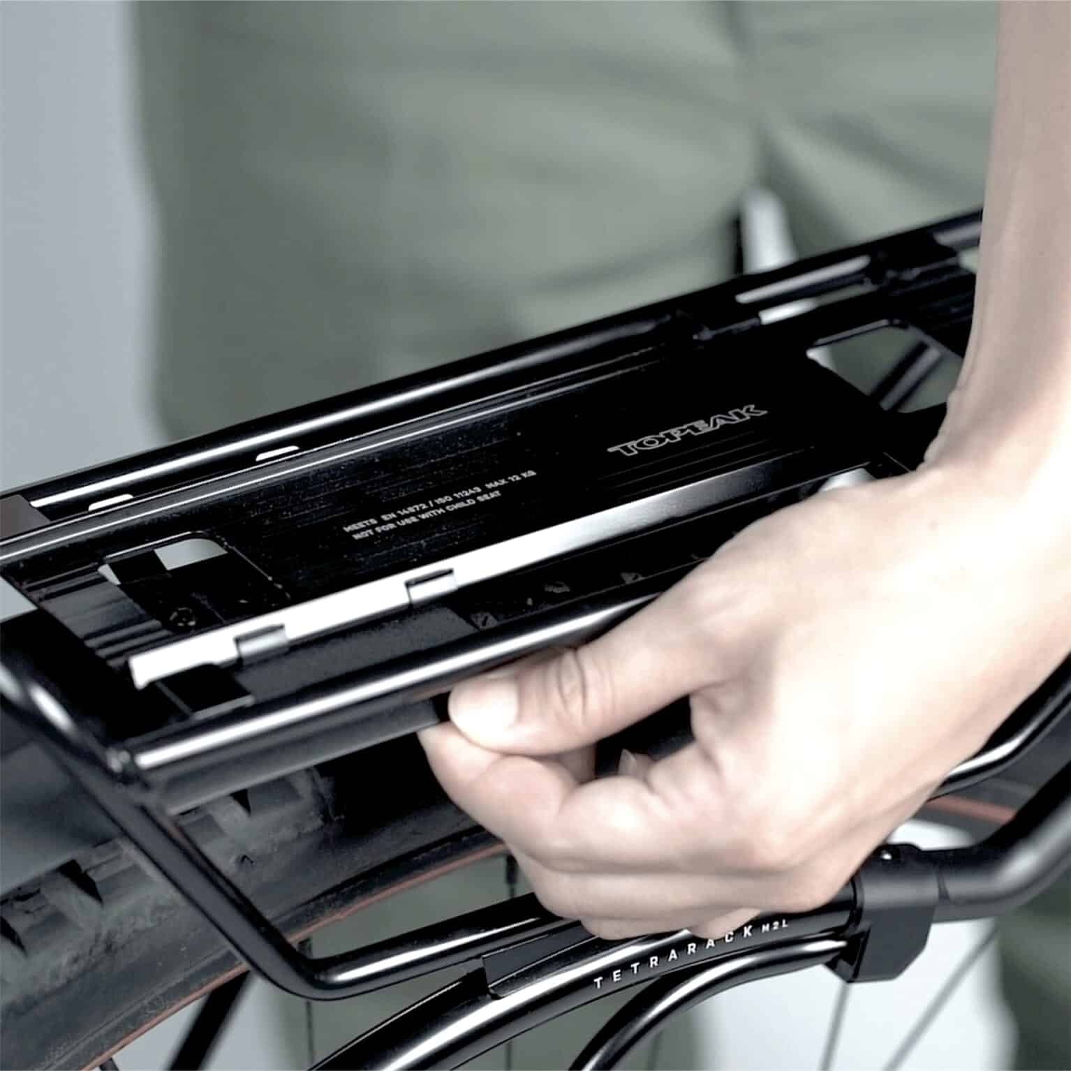 Topeak spatbord achter Tetrarack Fender M2