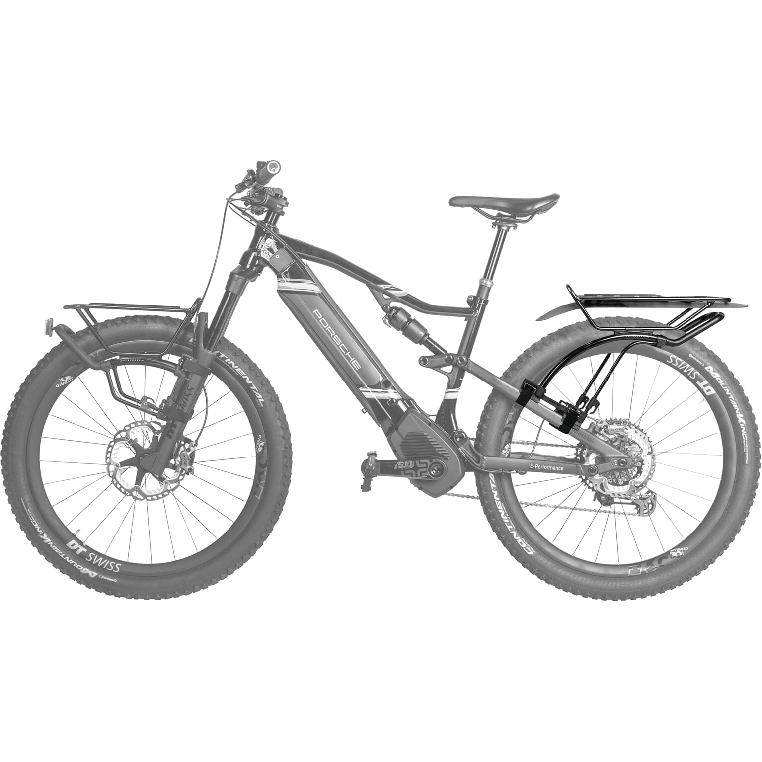 Topeak spatbord achter Tetrarack Fender M2