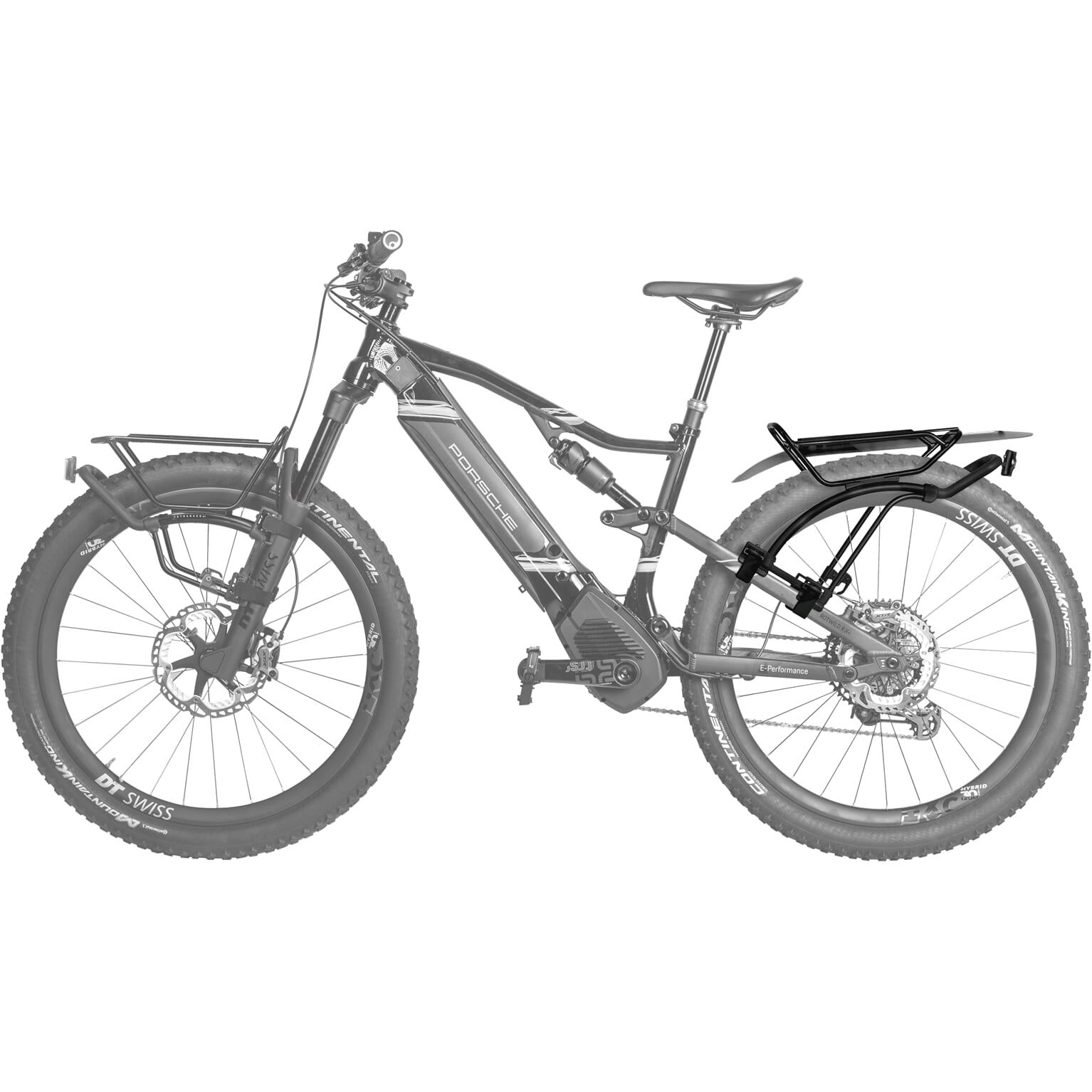 Topeak spatbord achter Tetrarack Fender M2