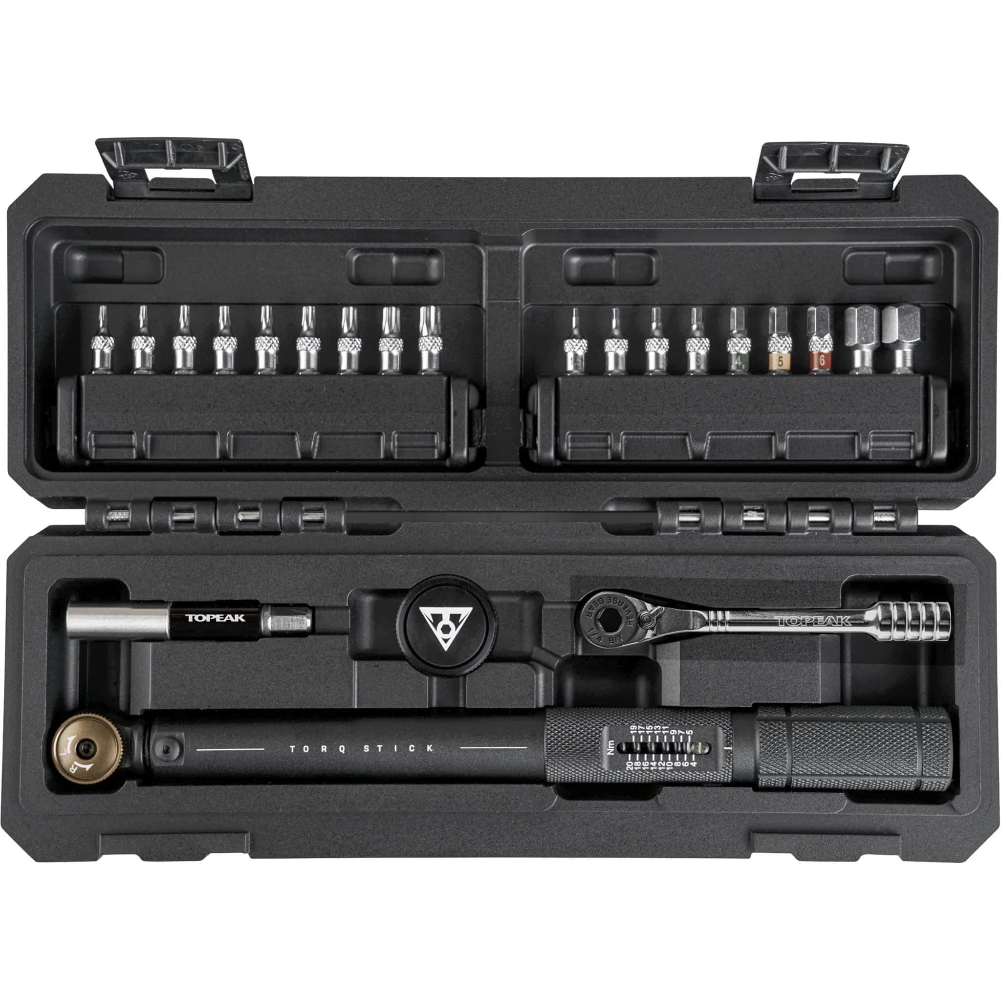 Topeak Torq Stick Pro 4-20 Nm gereedschapskoffer