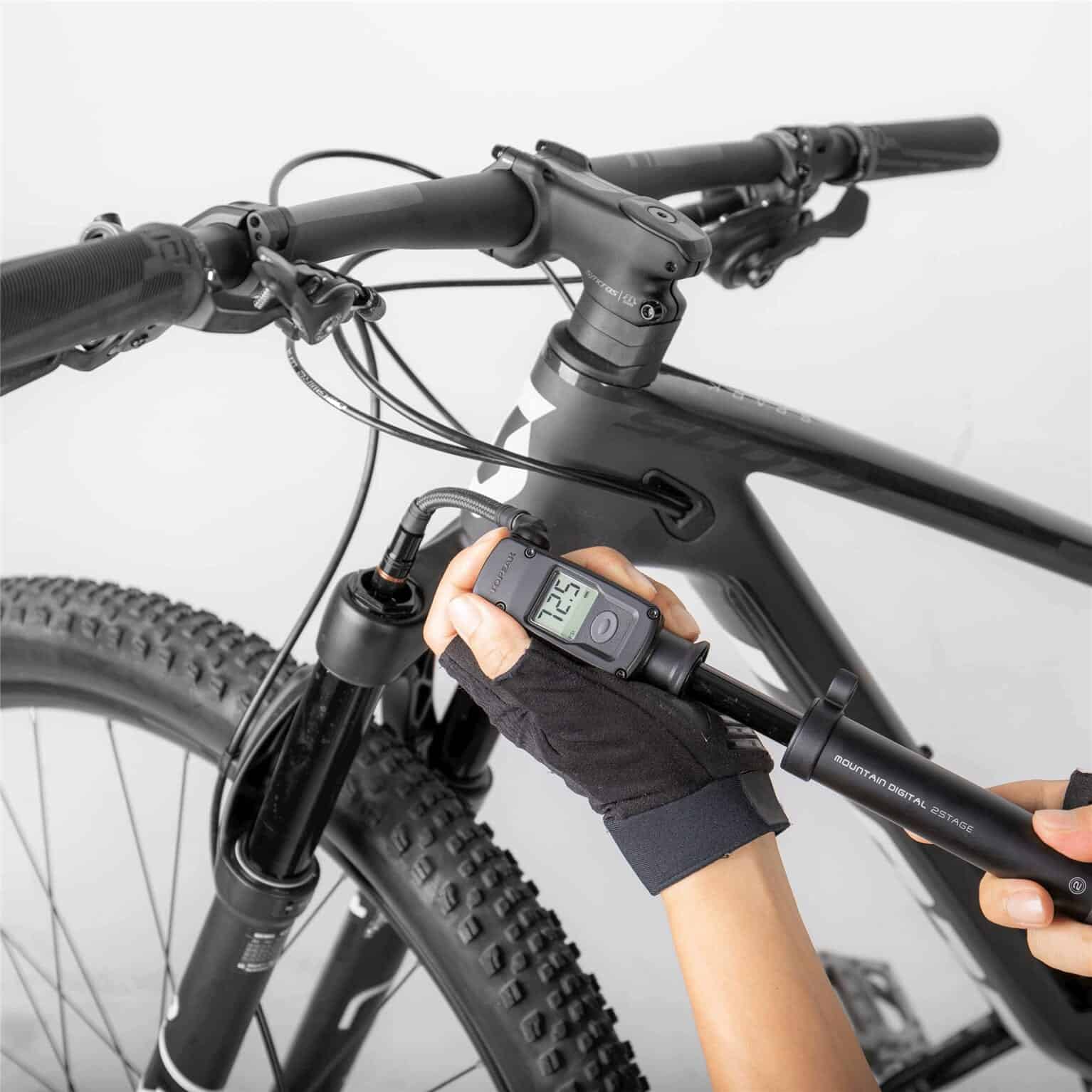 Topeak minipomp Mountain Digital 2-Stage