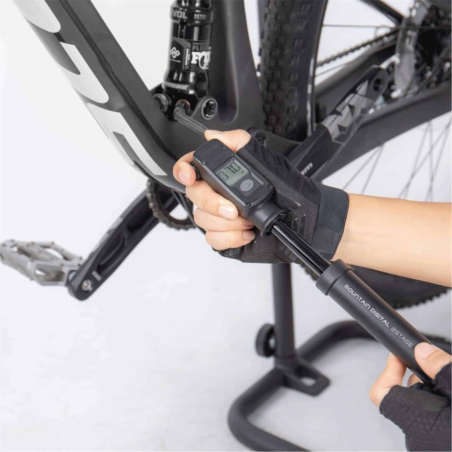 Topeak minipomp Mountain Digital 2-Stage