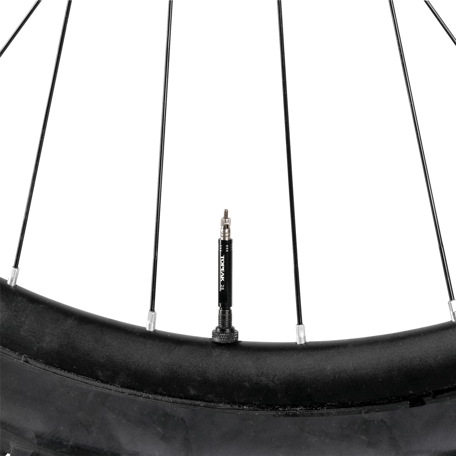 Topeak ventiel verlenger set Frans 28mm