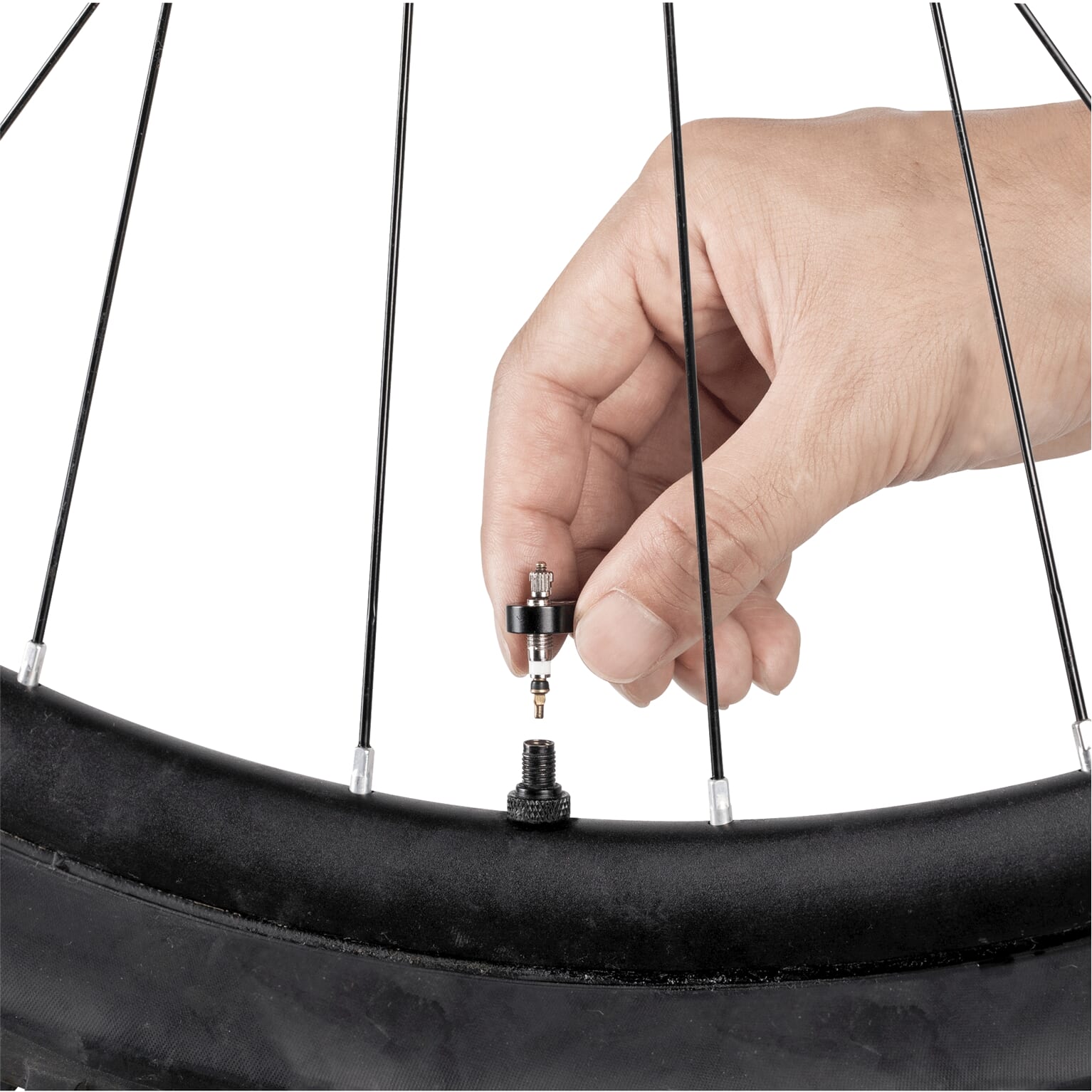 Topeak ventiel verlenger set Frans 70mm