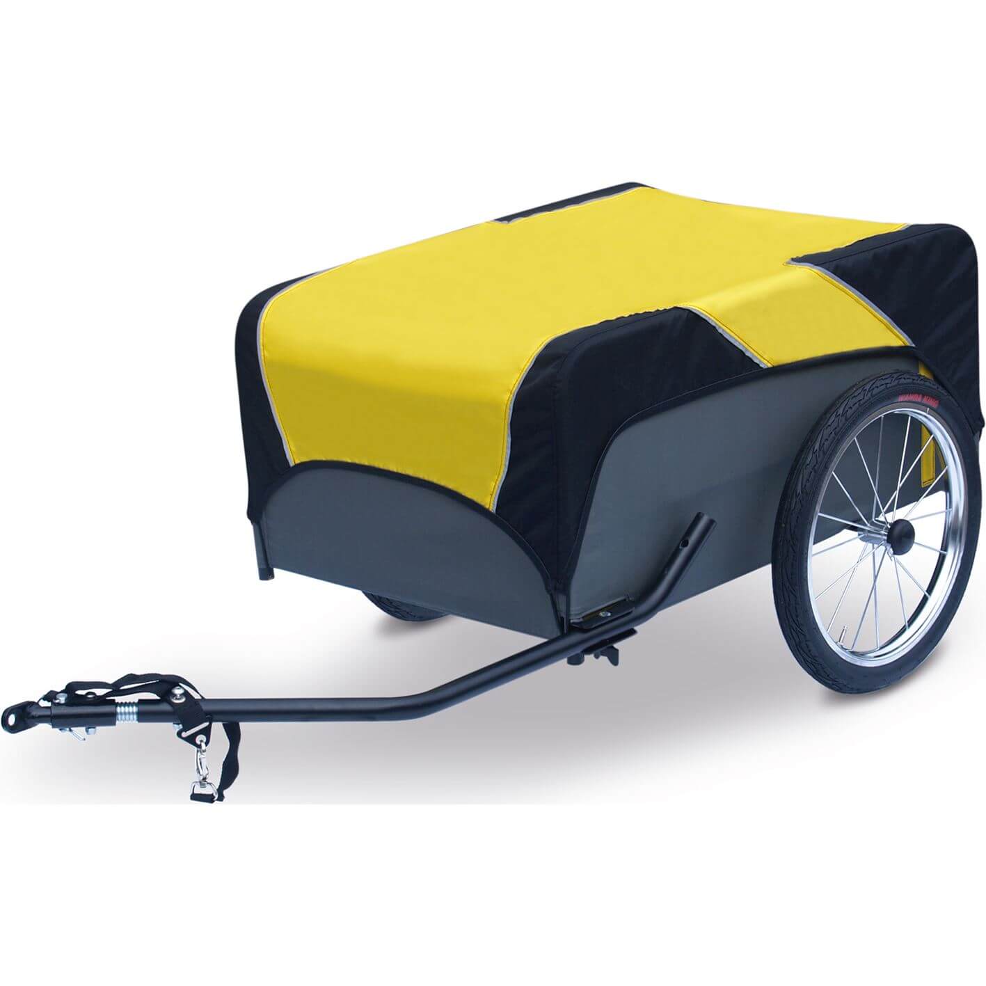 Roland fietskar Traveller + Koppeling - 16 inch wielen - 130 liter inhoud
