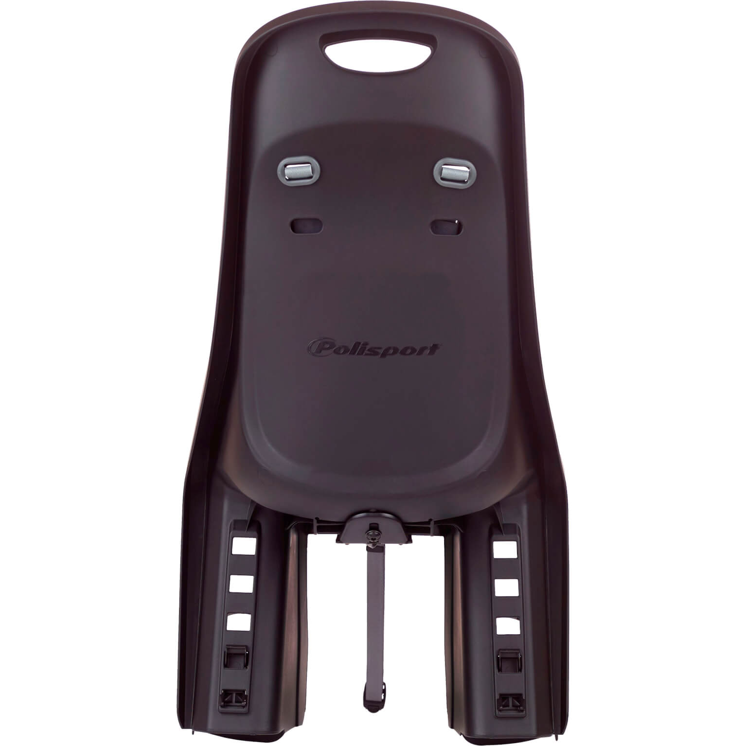 Polisport achterzitje Bubbly MIK-HD zwart/donker grijs