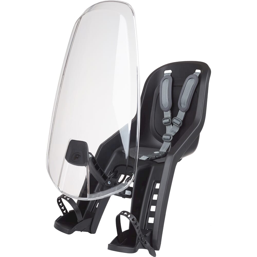 Polisport voorzitje Bubbly Mini Evo zwart/donker grijs - inclusief scherm