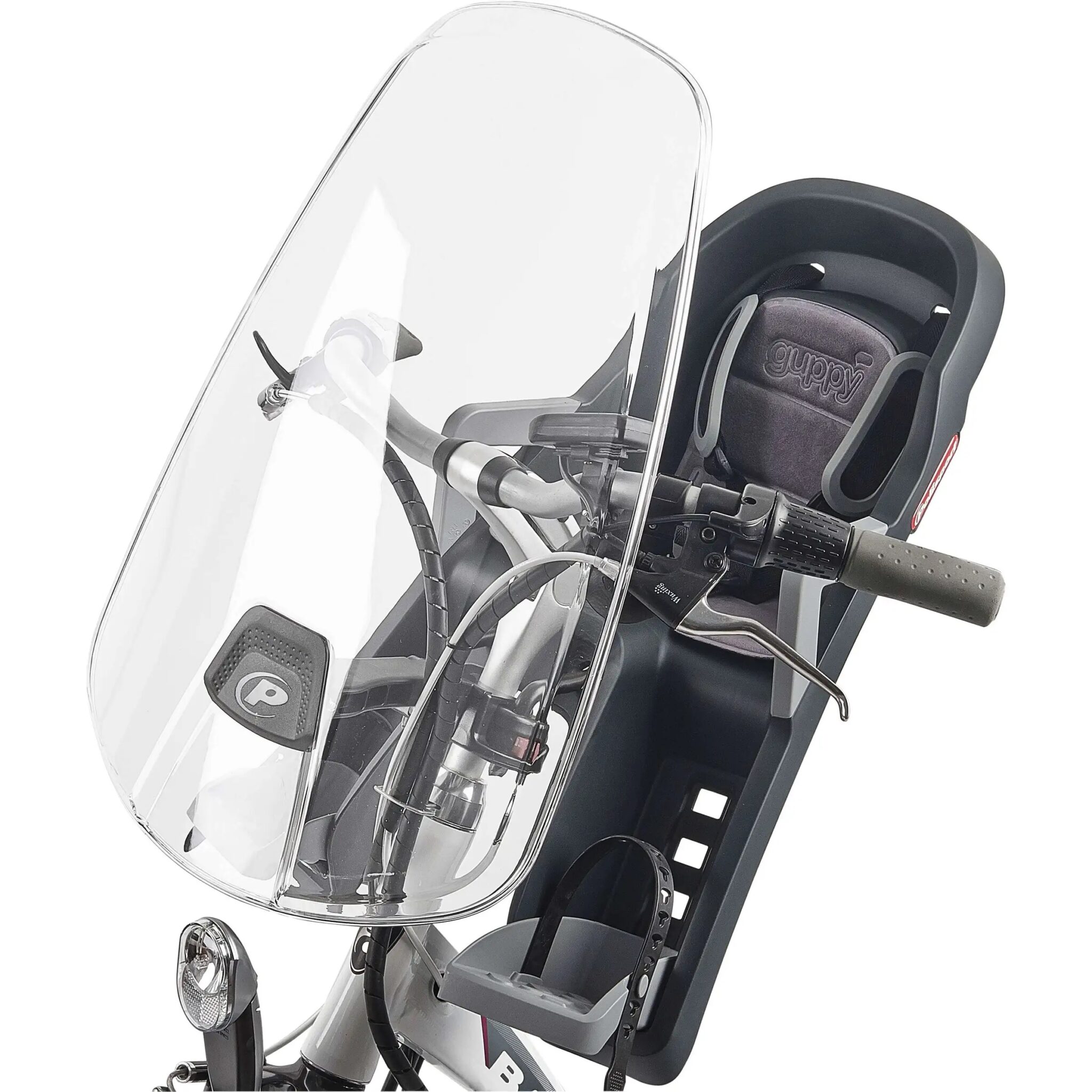 Polisport windscherm voor houder plus