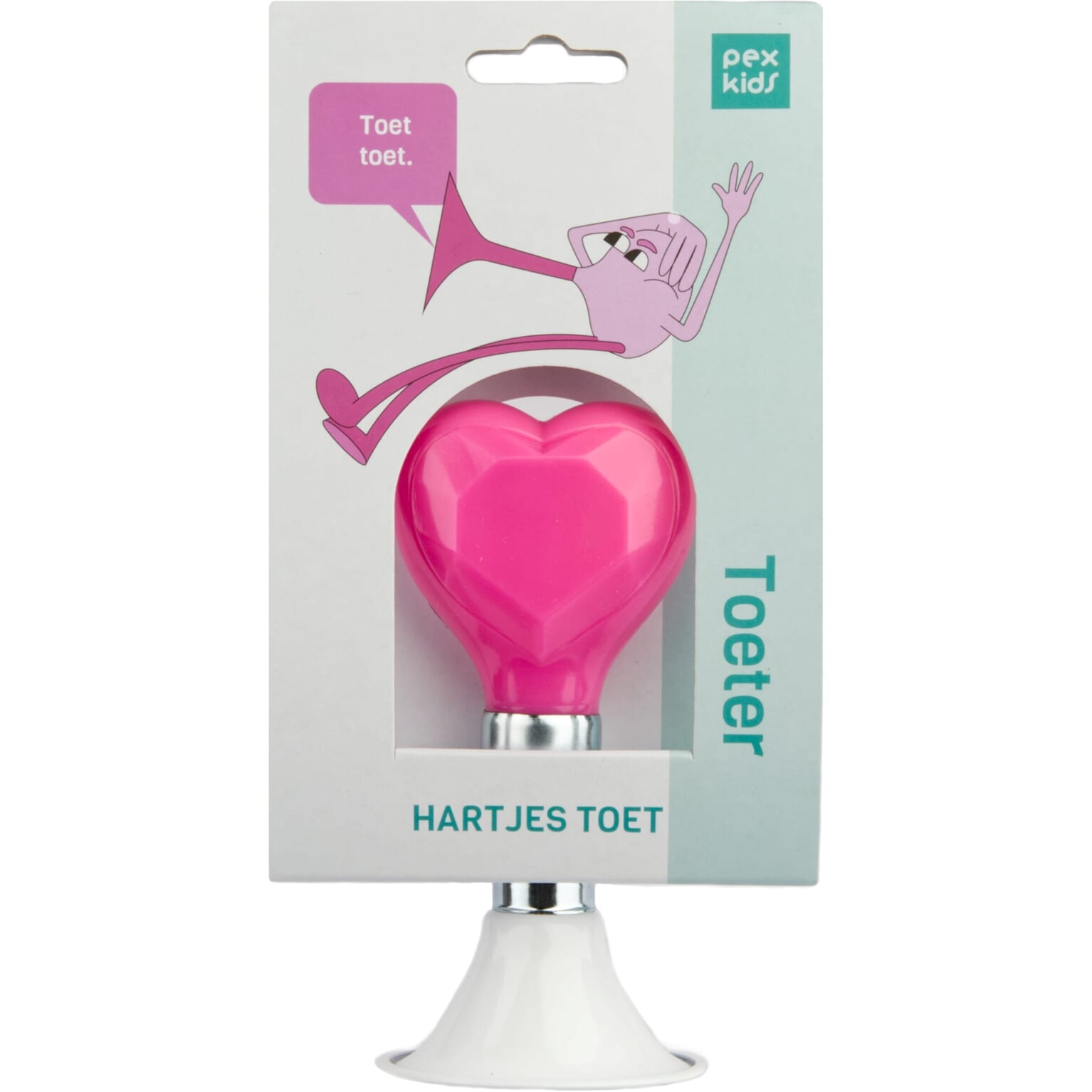 PexKids Hartjes Toet met roze bol