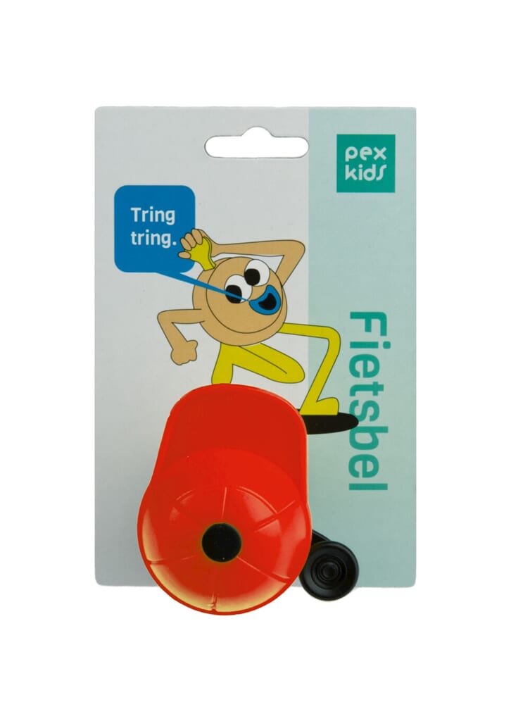PexKids fietsbel Pietje met pet
