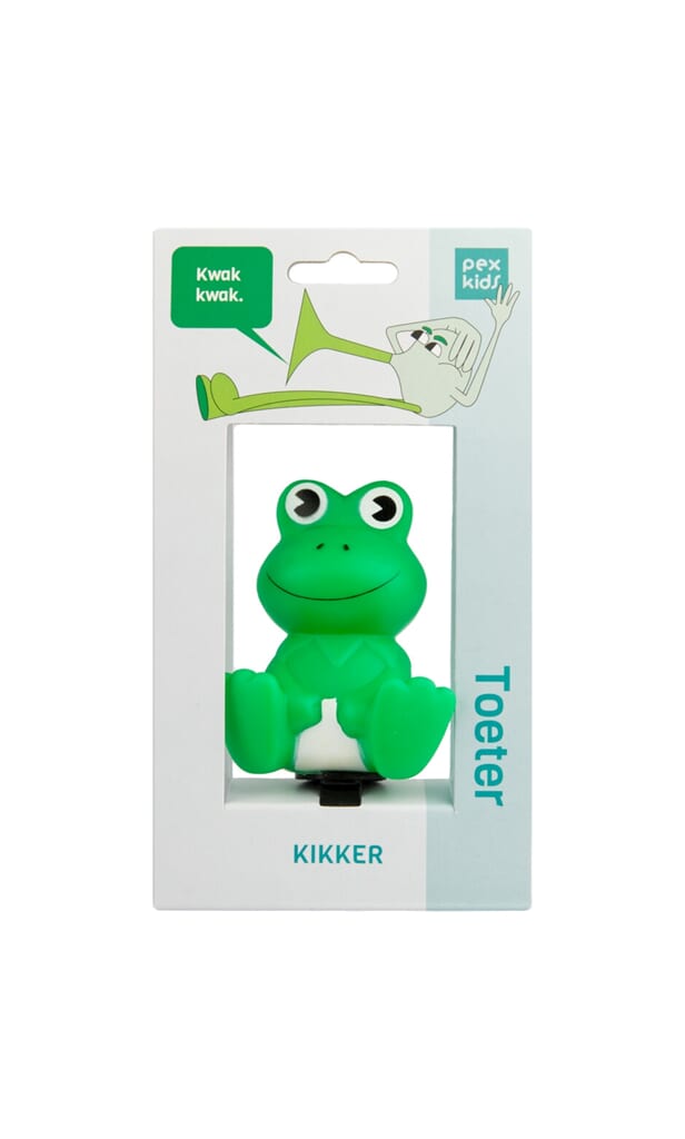 PexKids fietstoeter Kikker