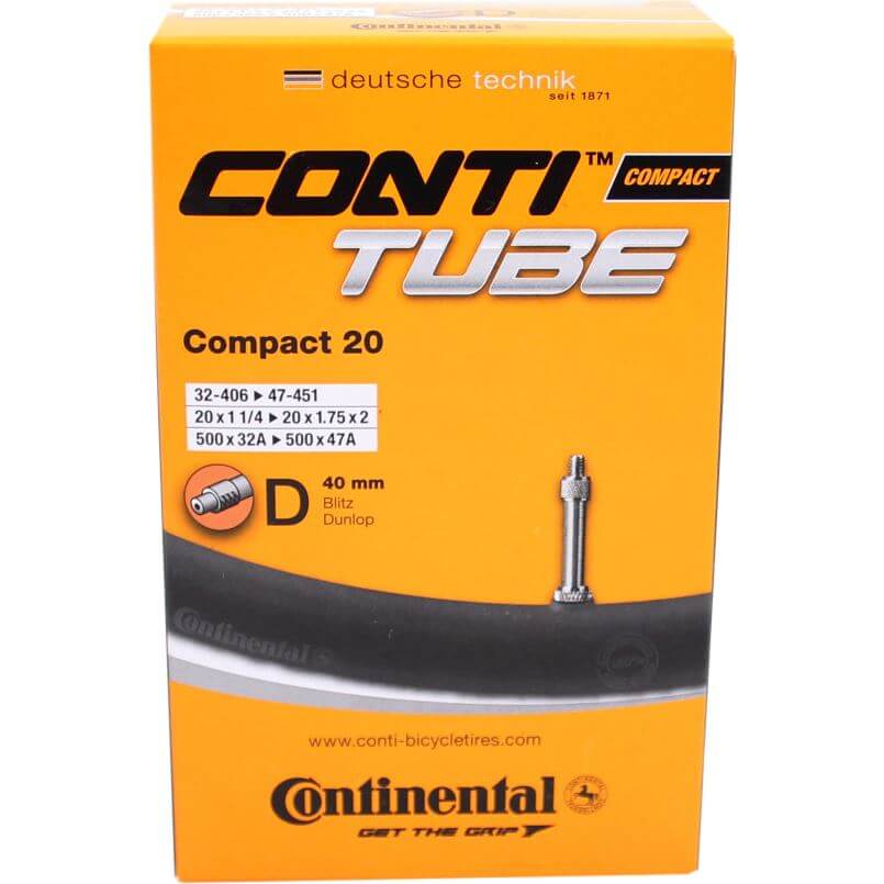 Continental binnenband Compact 20 x 1.75 hv 40mm
