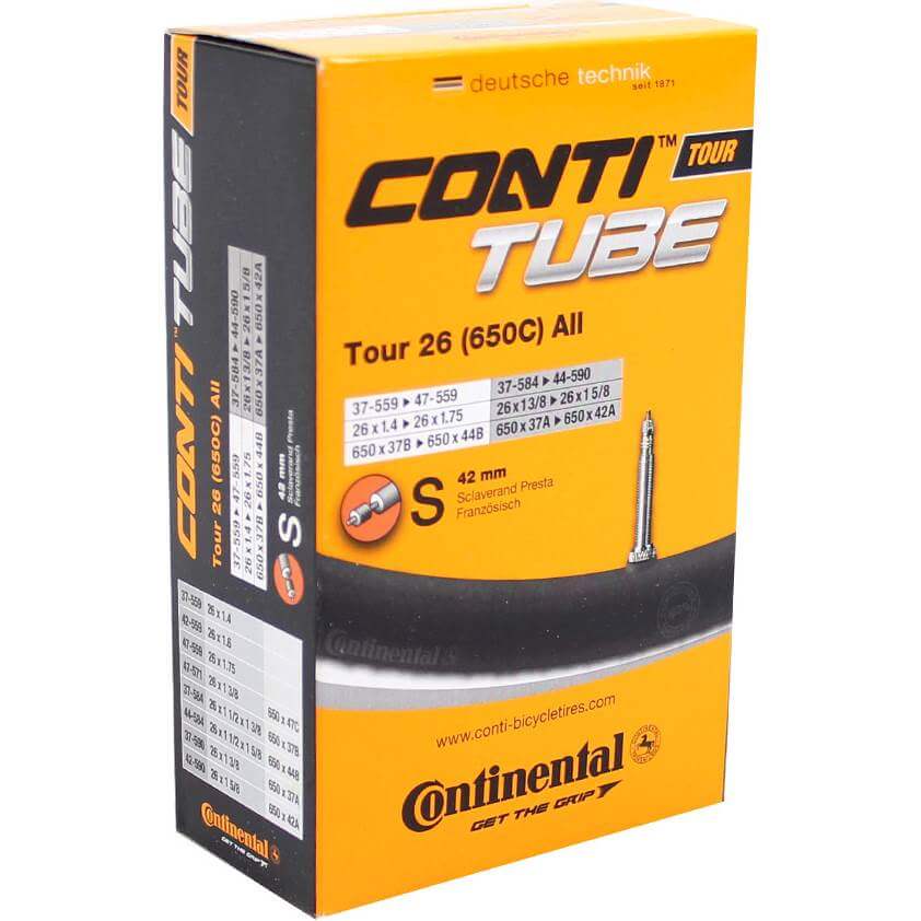Continental binnenband Tour 26 (650C) All 26 x 1 3/8 fv 42mm