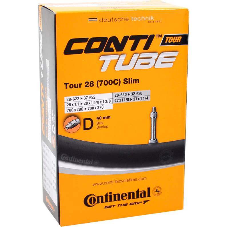 Continental binnenband Tour 28 Slim 28 x 1 3/8 X 1 5/8 hv 40mm