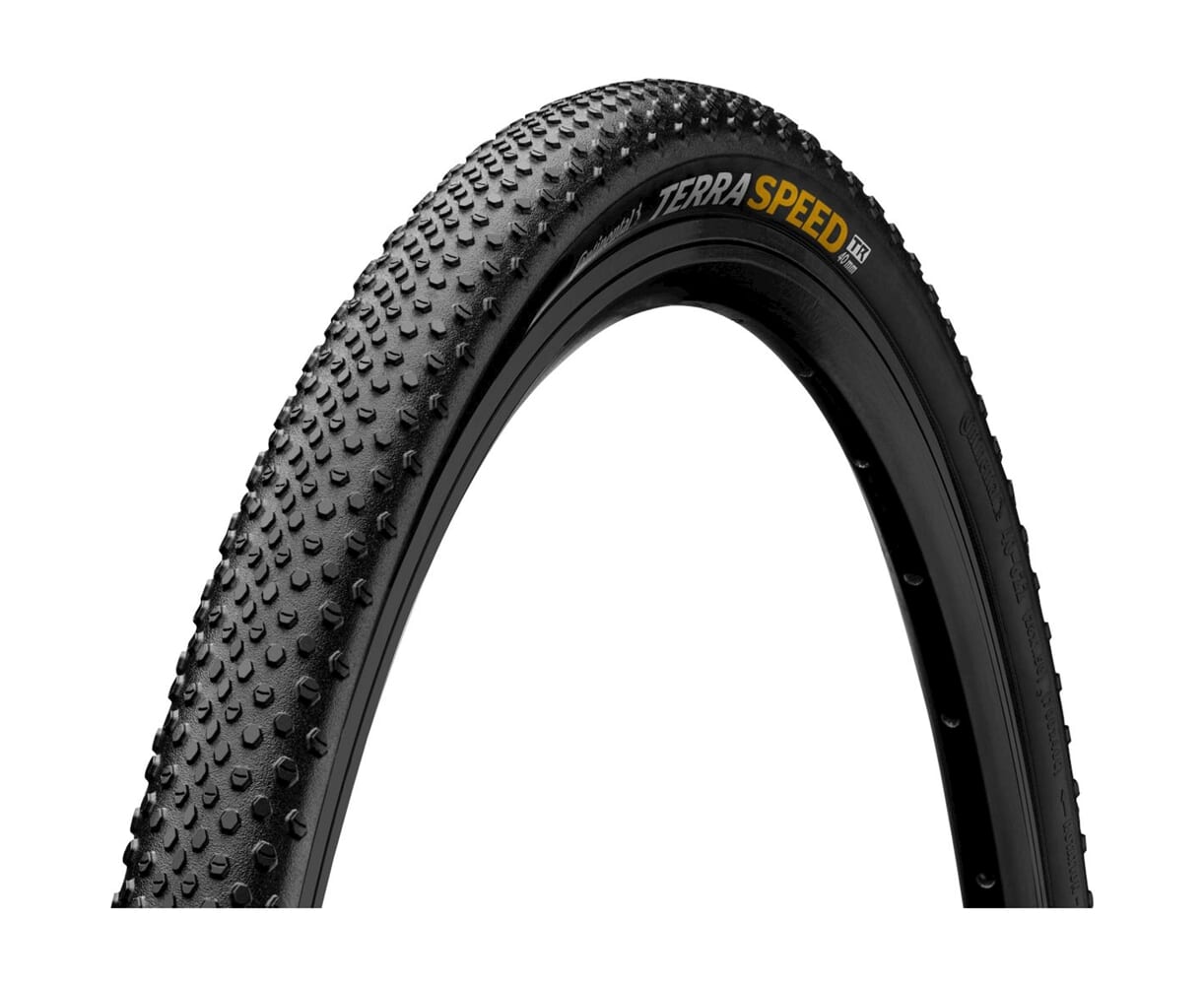 Continental buitenband Terra Speed 700 x 35 zwart vouw
