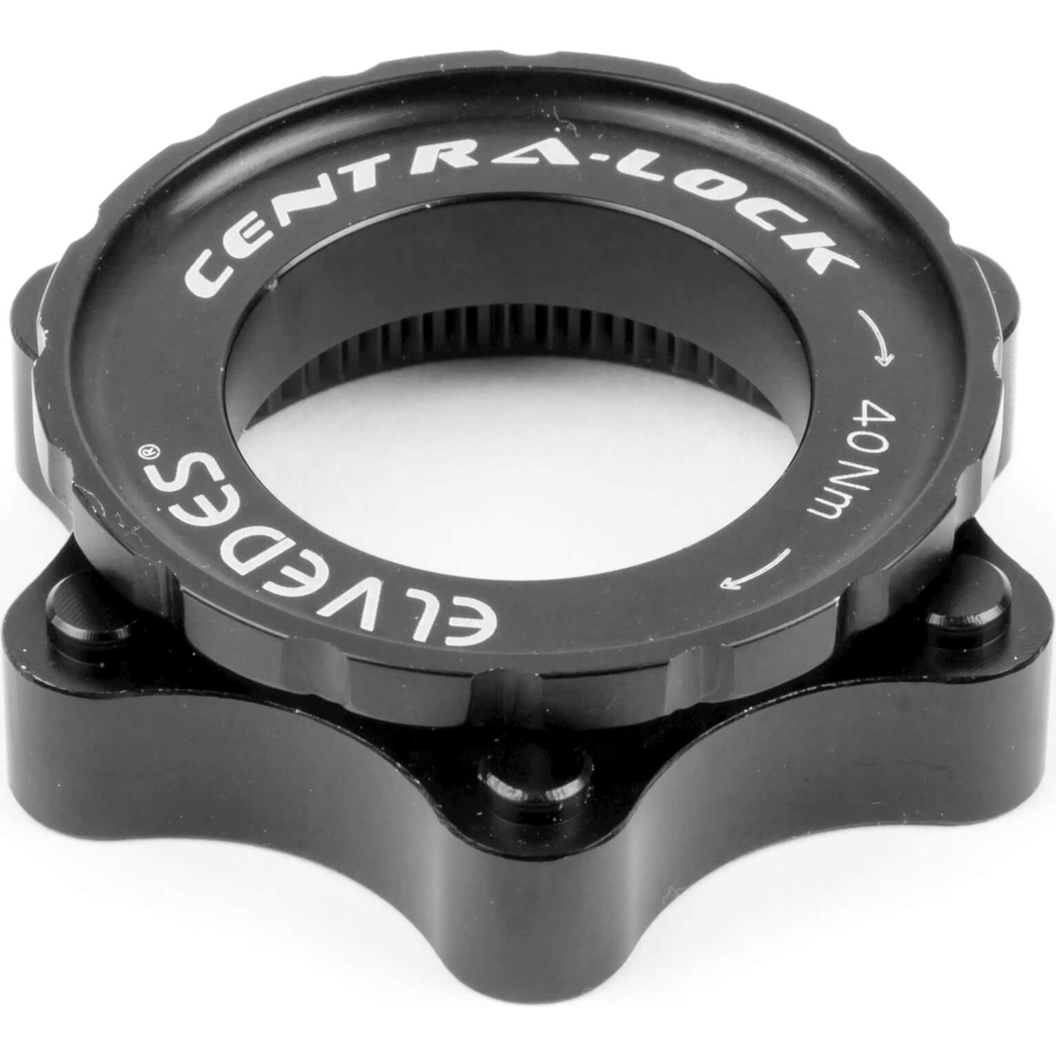 Elvedes center lock CNC + ring zw