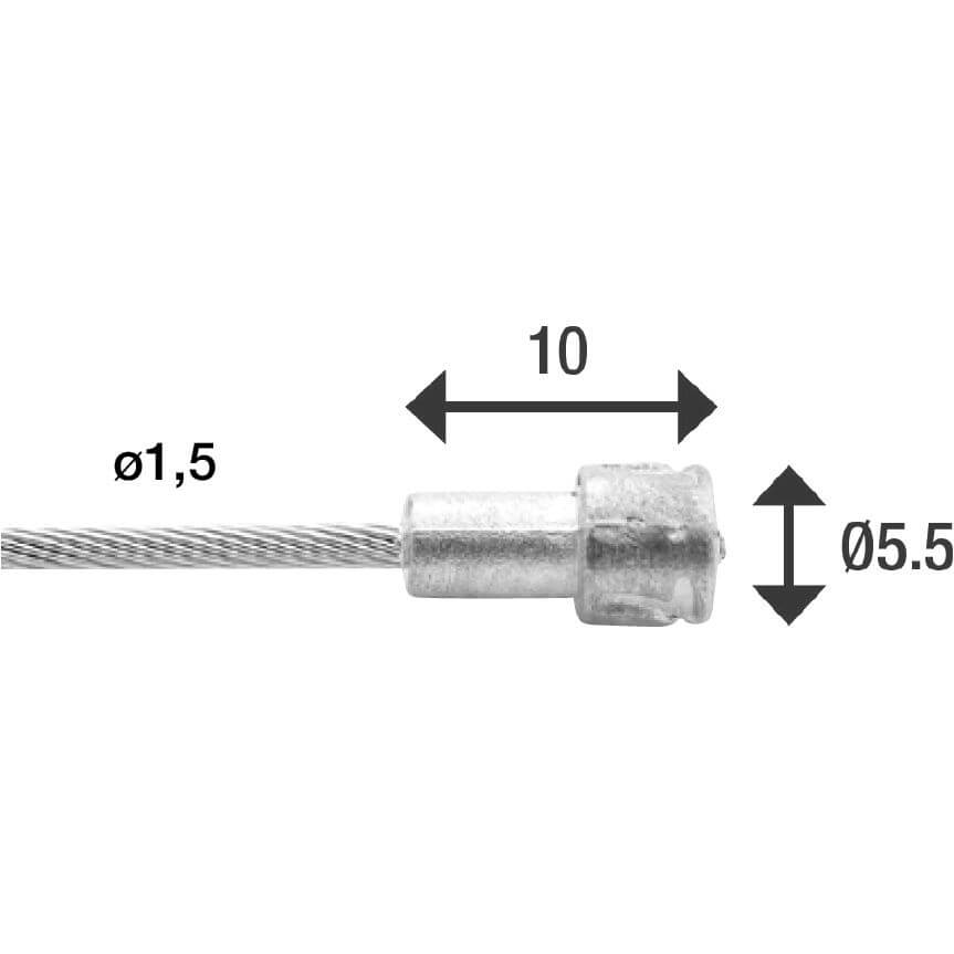 Elvedes bnkabel rem peer 2 mtr