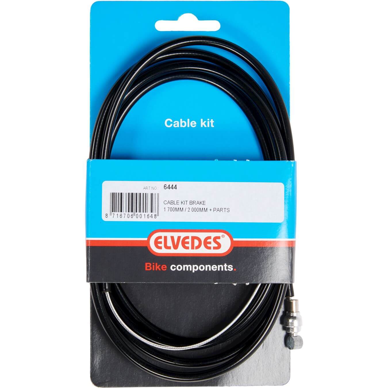 Elvedes remkabel achter T nippel weinmann